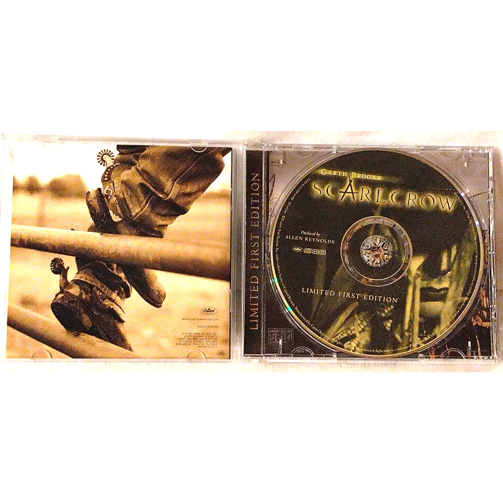Garth Brooks Scarecrow 2001 CD Limited First Edition Country Artist, изображение 2