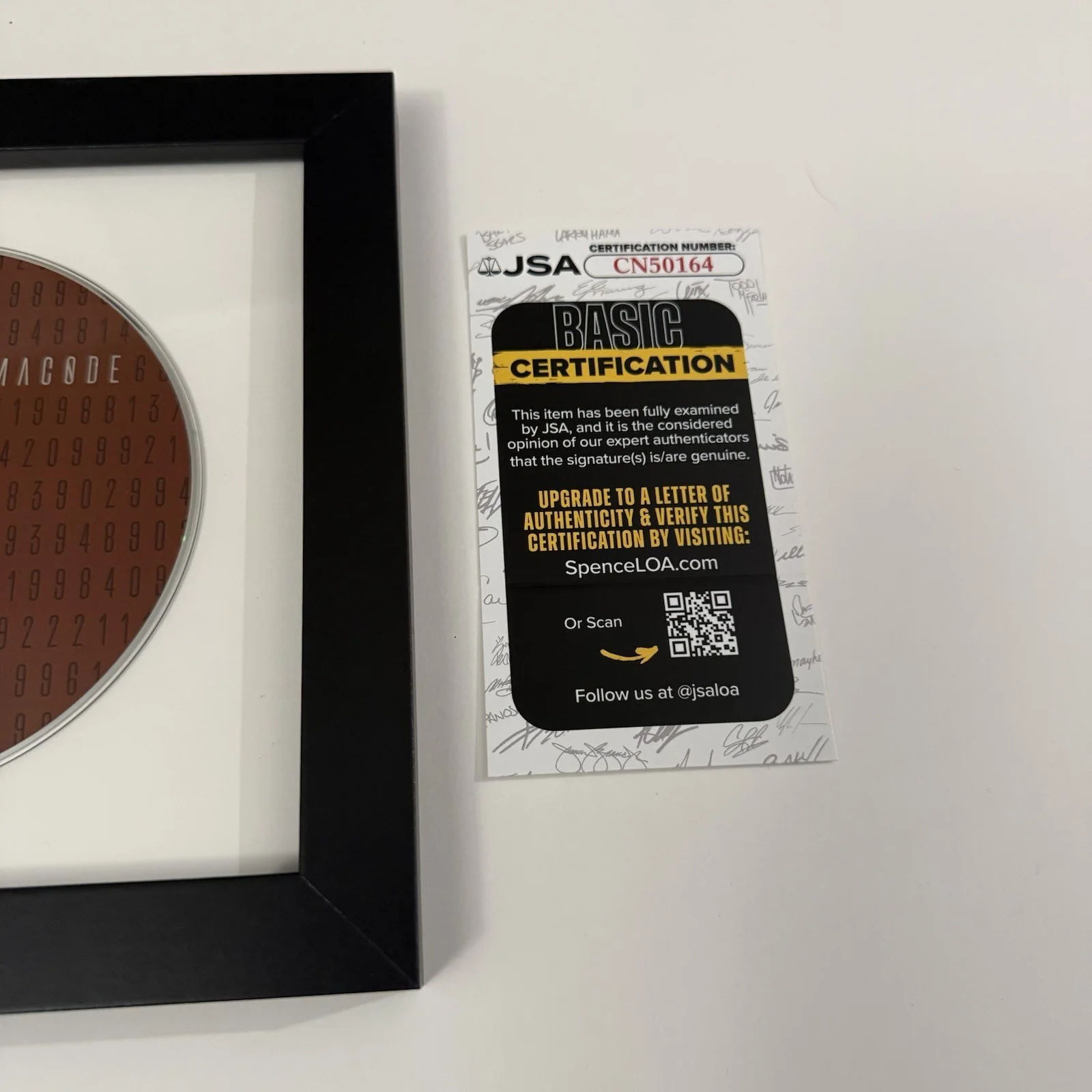 LACUNA COIL SIGNED FRAMED KARMACODE CD AUTOGRAPHED JSA COA, image 3