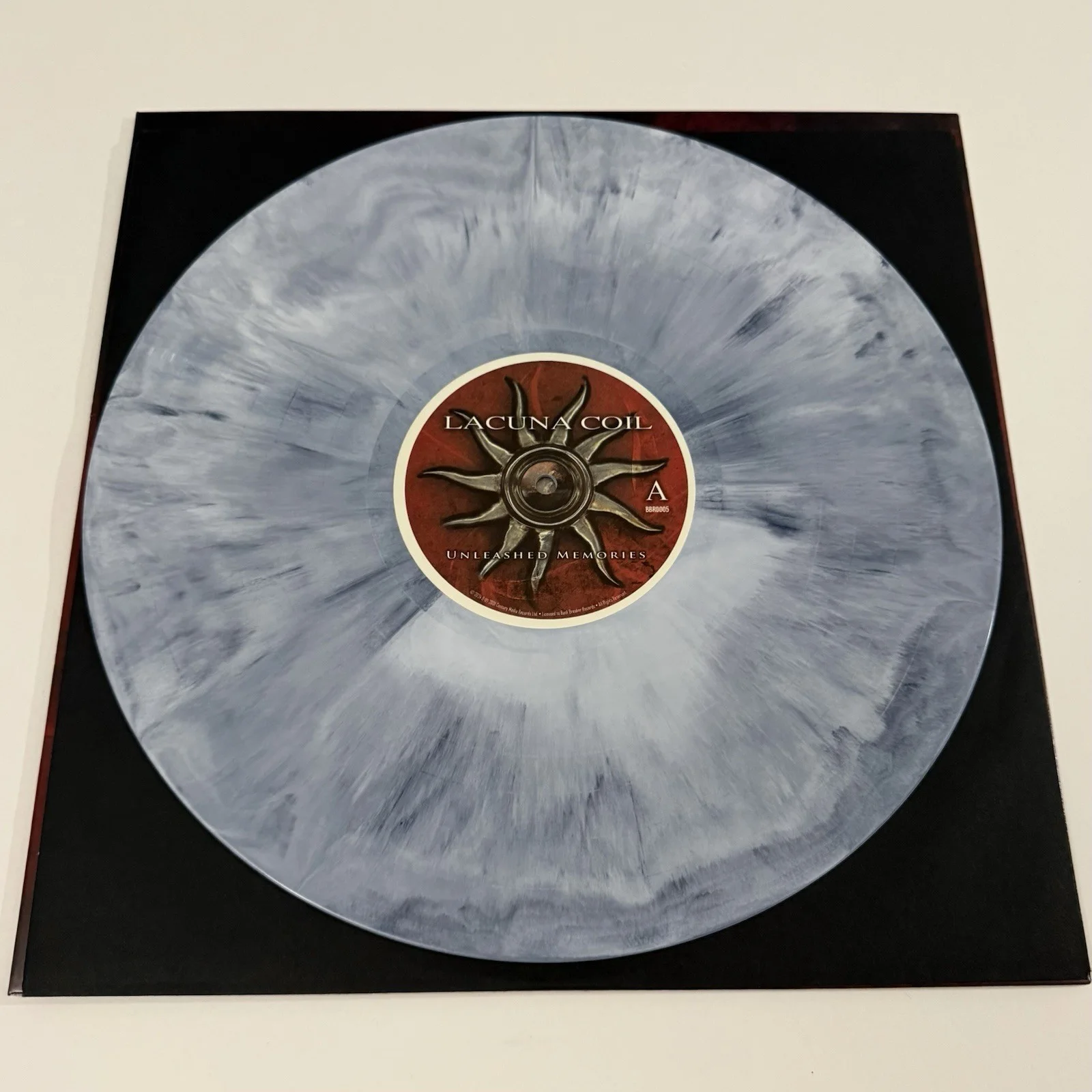 LACUNA COIL SIGNED SHALLOW LIFE VINYL RECORD AUTOGRAPHED JSA COA, image 2
