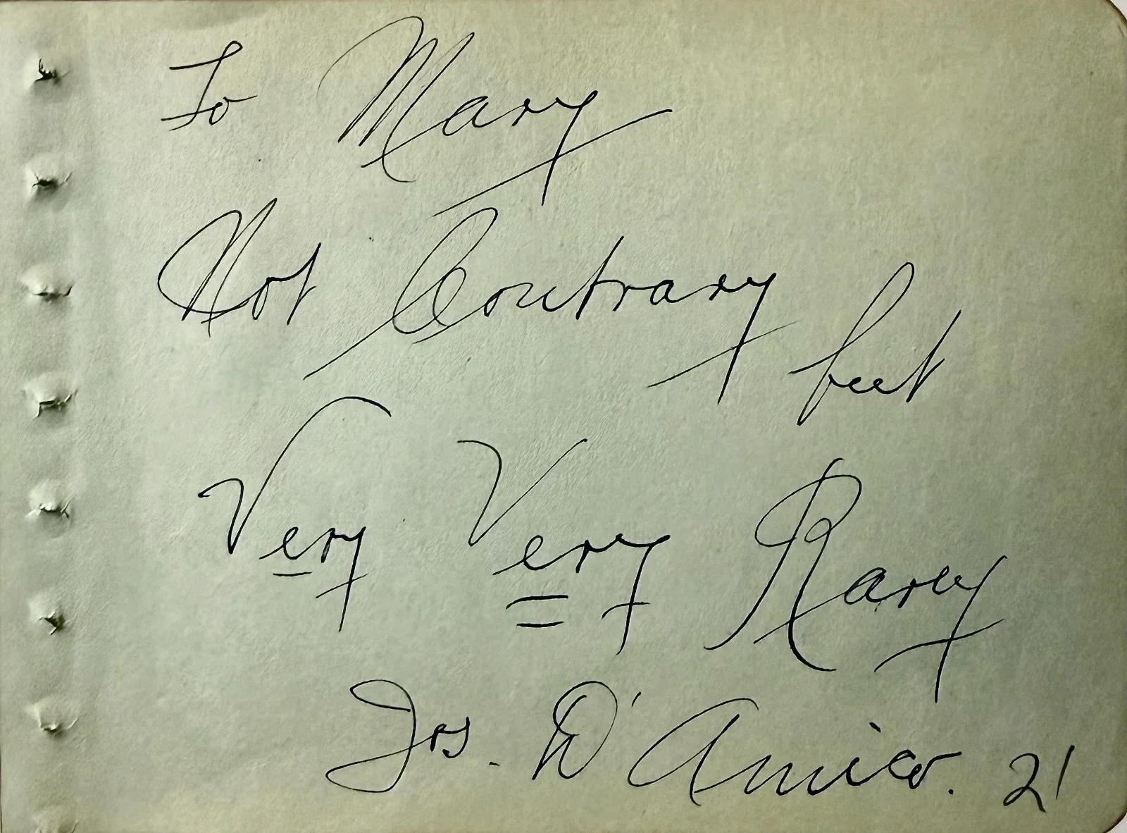Eddie Kane — EDDIE KANE Signed Autograph ALBUM PAGE 4x5 THE MUMMY Laurel & Hardy HONEYMOONERS, изображение 3