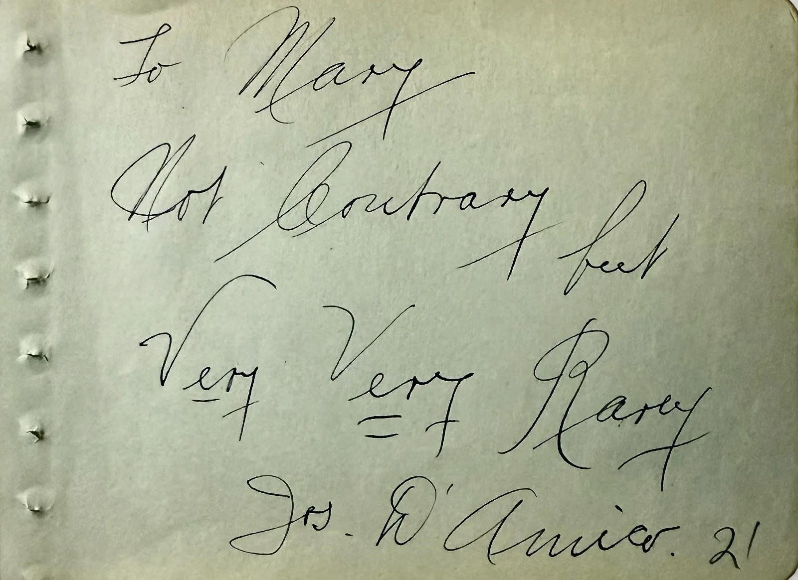 Eddie Kane — EDDIE KANE Signed Autograph ALBUM PAGE 4x5 THE MUMMY Laurel & Hardy HONEYMOONERS, изображение 5
