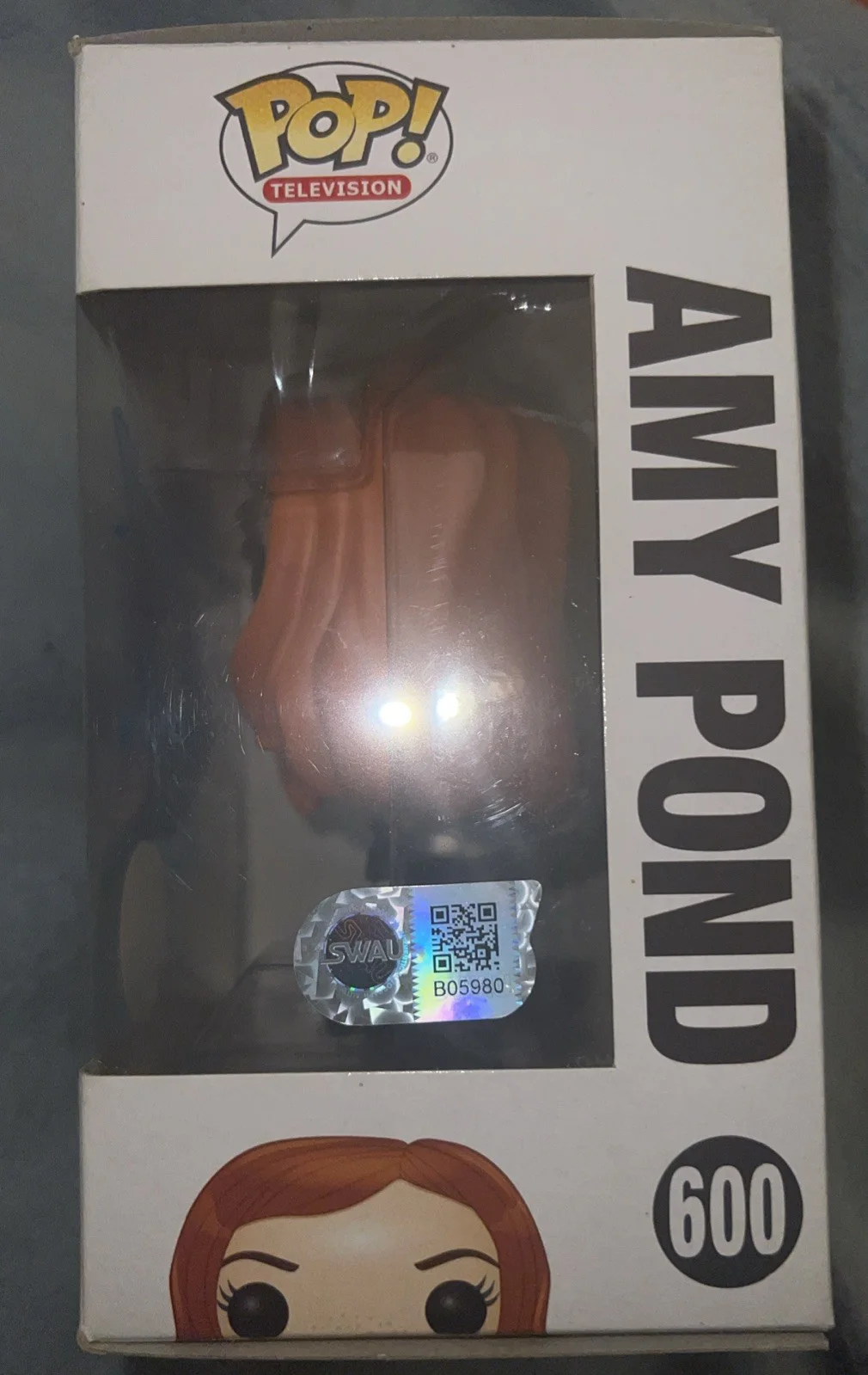 KAREN GILLAN SIGNED DOCTOR WHO AMY POND FUNKO #600 Auto, изображение 2