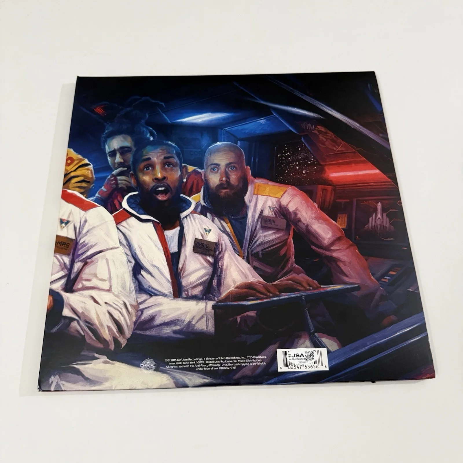LOGIC SIGNED THE INCREDIBLE TRUE STORY VINYL RECORD YOUNG SINATRA RAPPER JSA COA, image 4