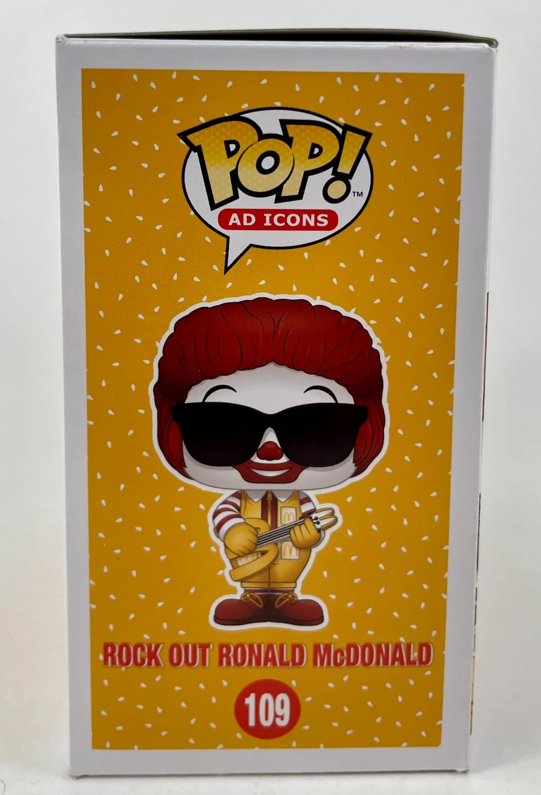 Squire Fridell — Squire Fridell Signed McDonalds Rock Out Ronald McDonald Funko POP Vinyl JSA COA, изображение 3