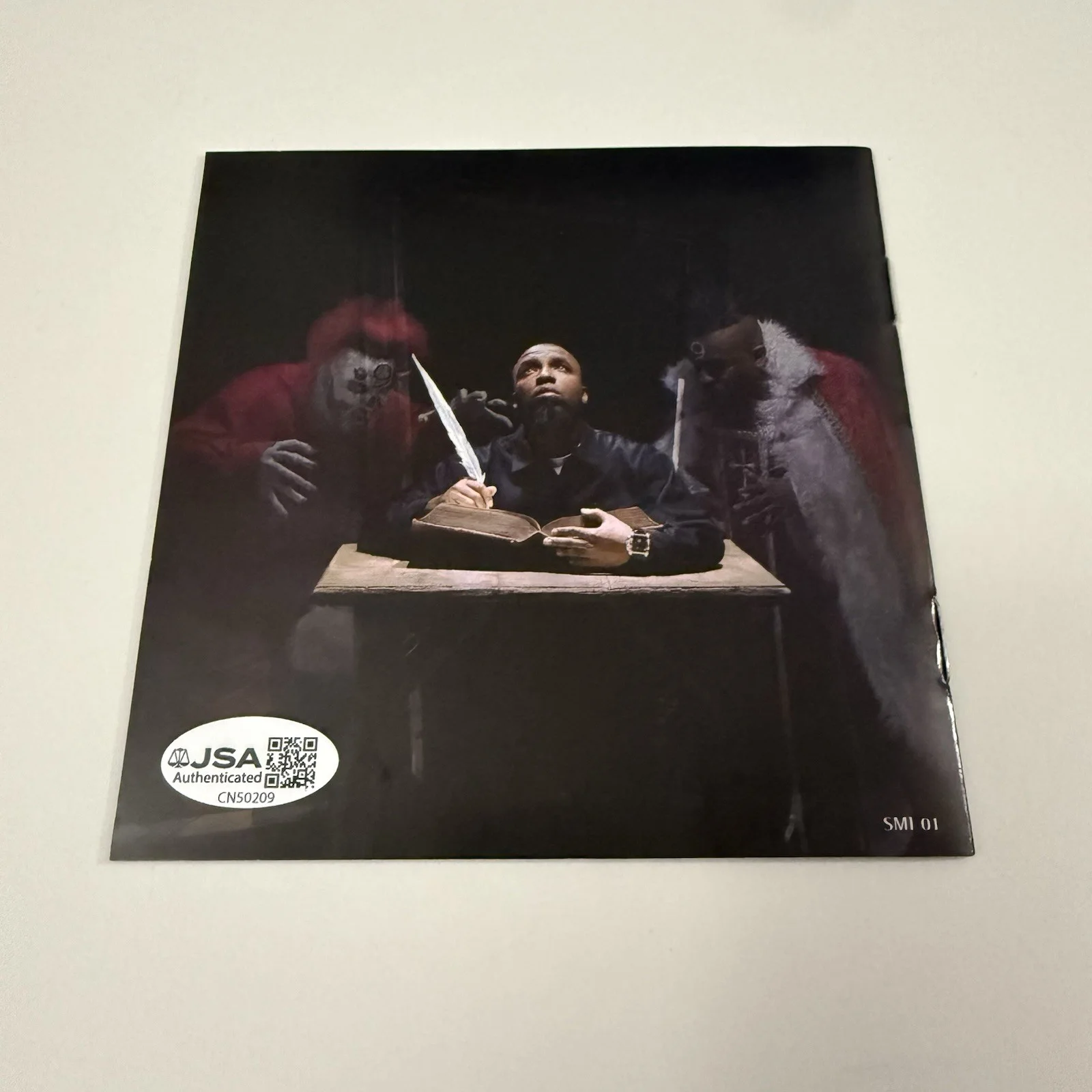 TECH N9NE SIGNED FRAMED EVERREADY CD STRANGE MUSIC RAPPER AUTOGRAPHED JSA COA, image 3