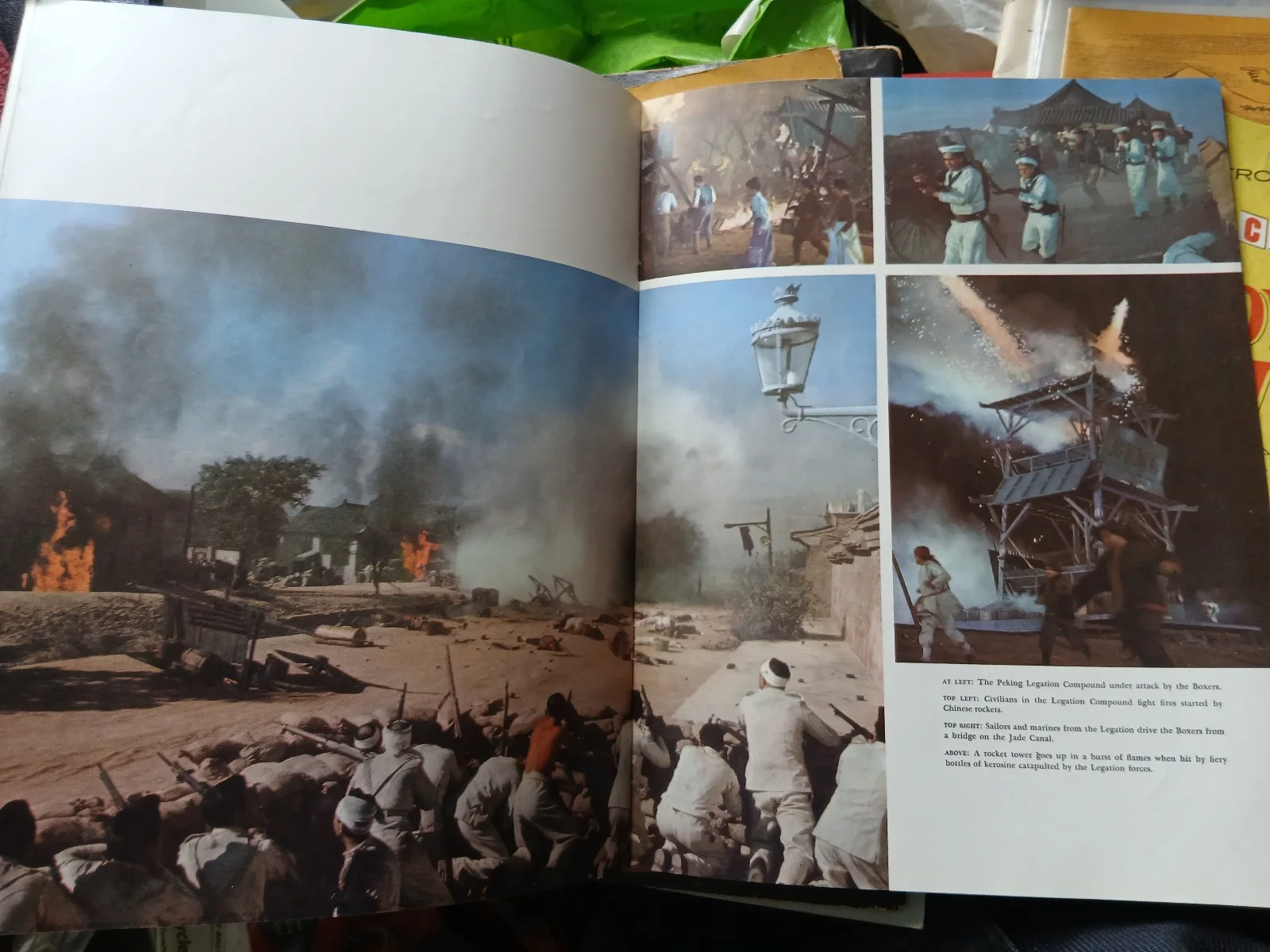 55 Days at Peking(1963) Movie Film Brochure Charlton Heston & David Niven, изображение 4