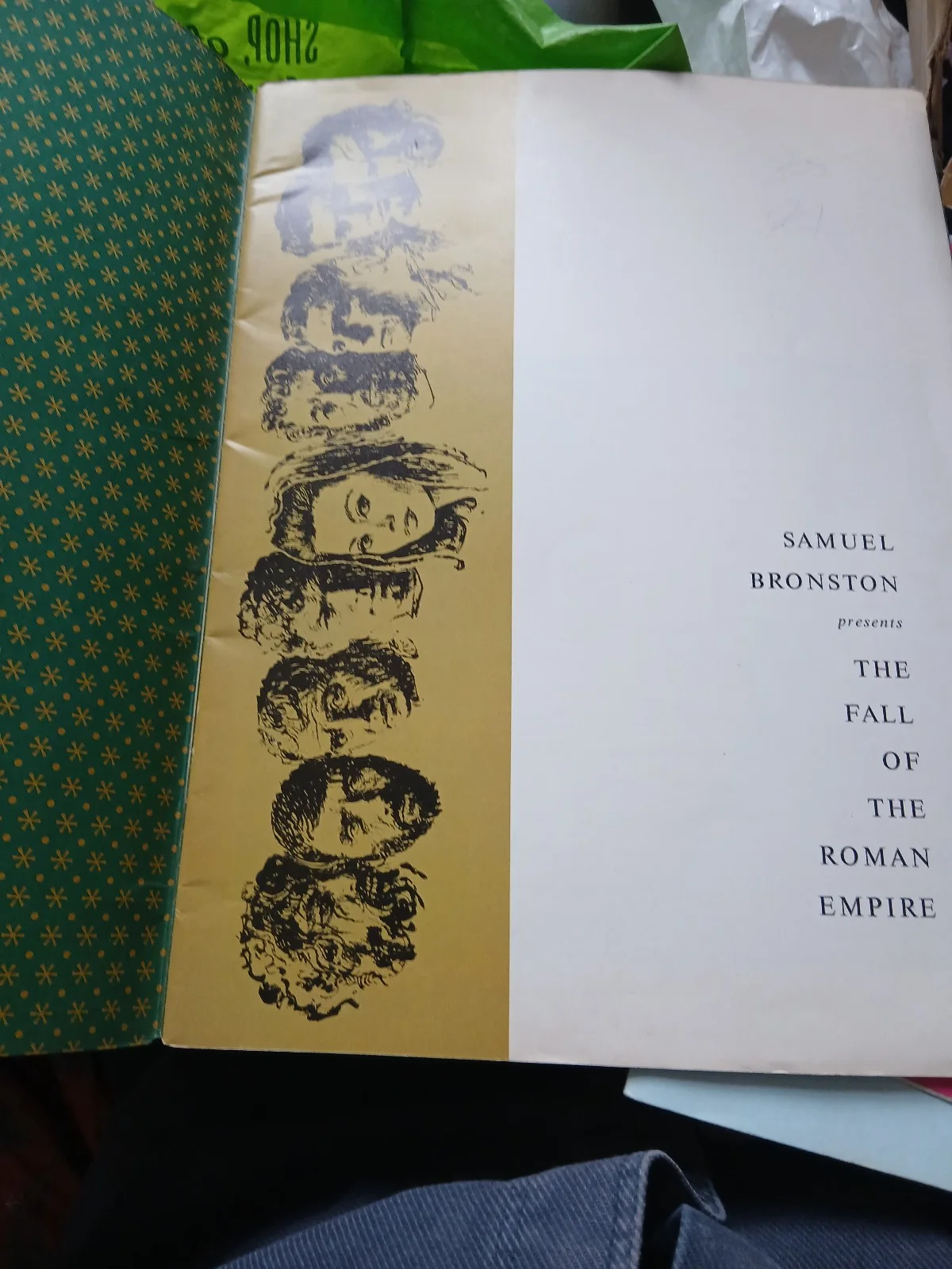 The Fall Of The Roman Empire Original Movie Brochure 1964 - Samuel Bronston, изображение 3