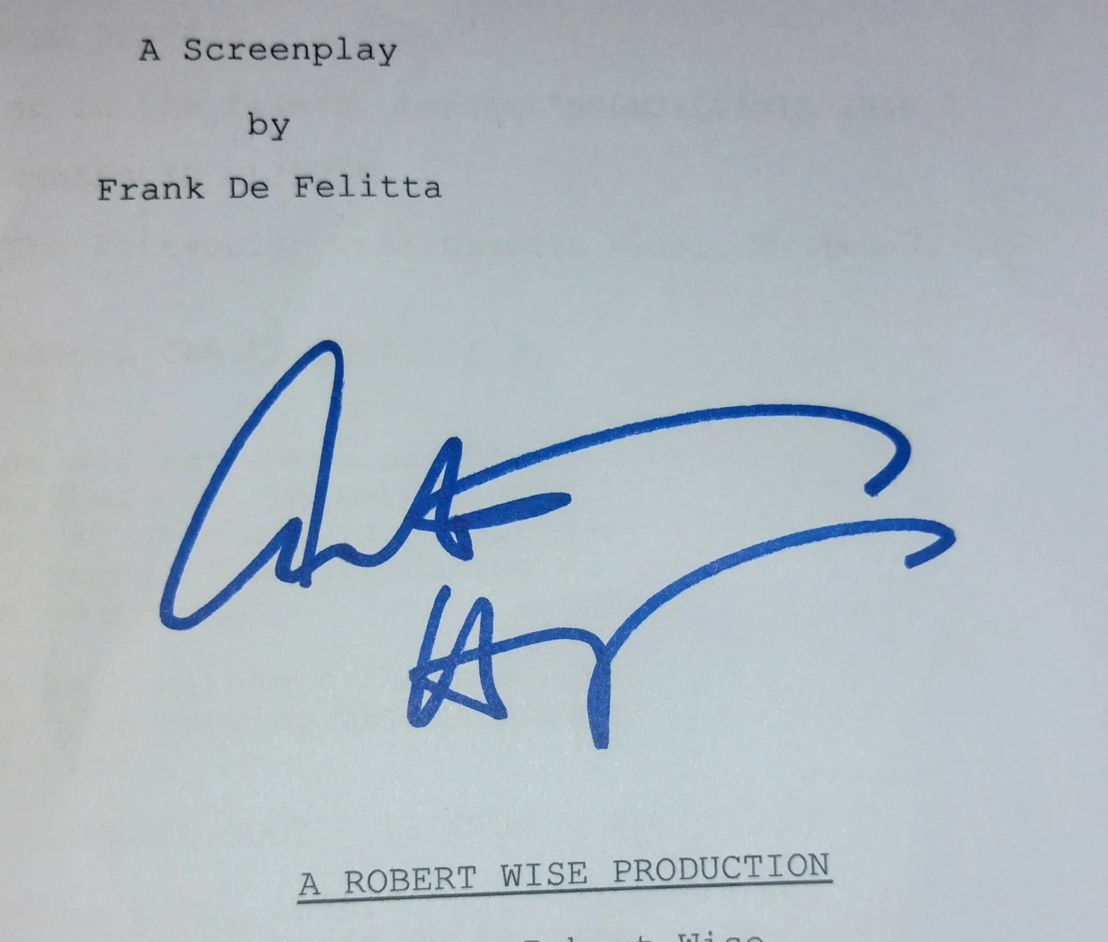 Audrey Rose Cast Signed Script COA Marsha Mason, Anthony Hopkins, Susan Swift, image 4