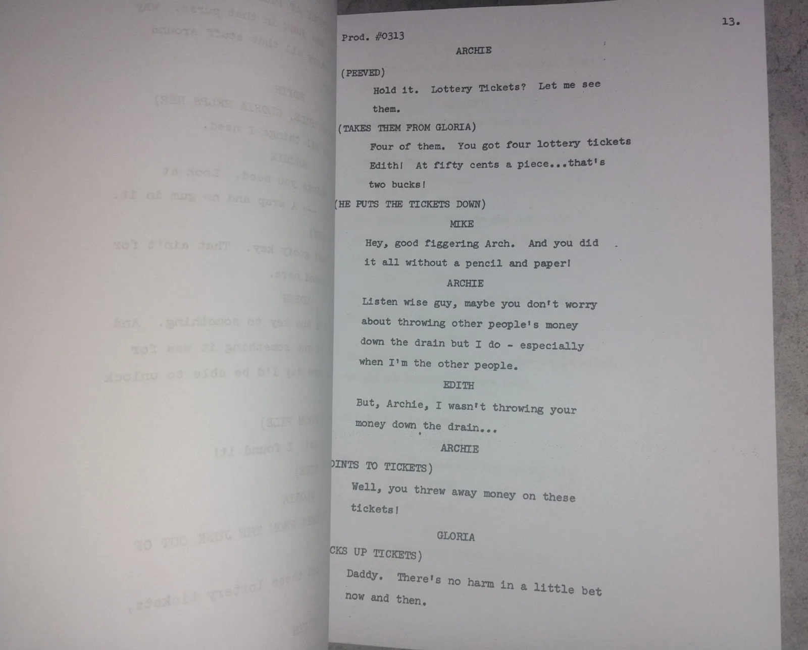 Jean Stapleton Hand Signed All In The Family Script COA - NO US TARIFFS, image 4
