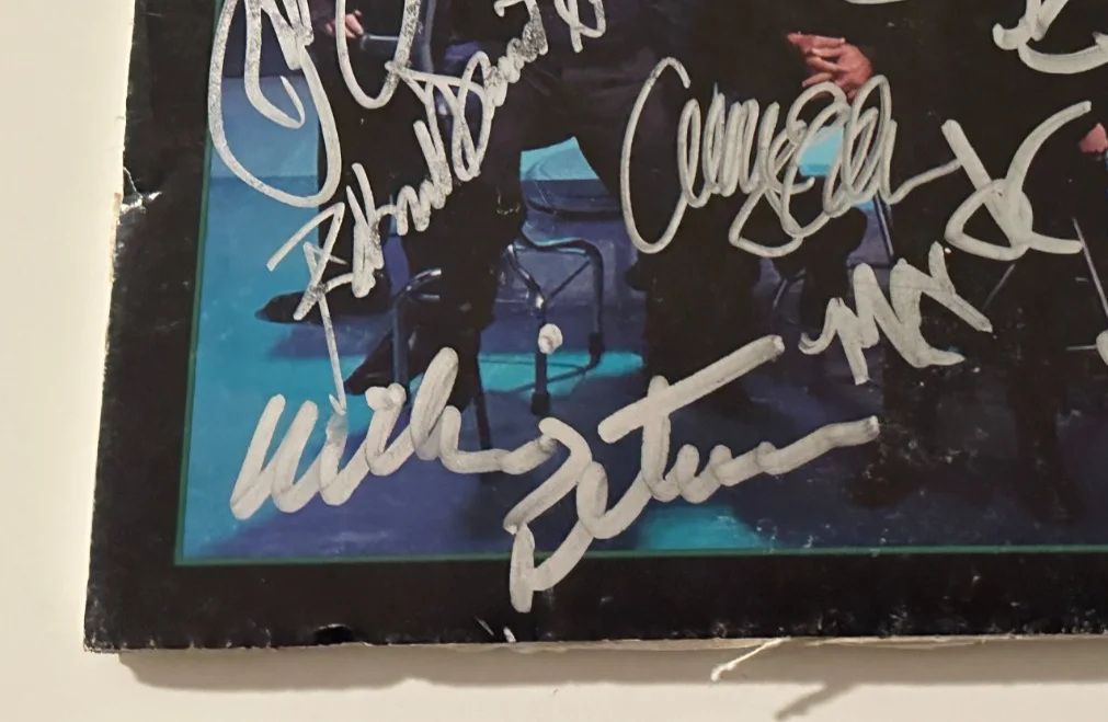 CSI Cast — CSI Cast signed 7x8 William Petersen Marg Helgenberger George Eads Crime Scene, image 3