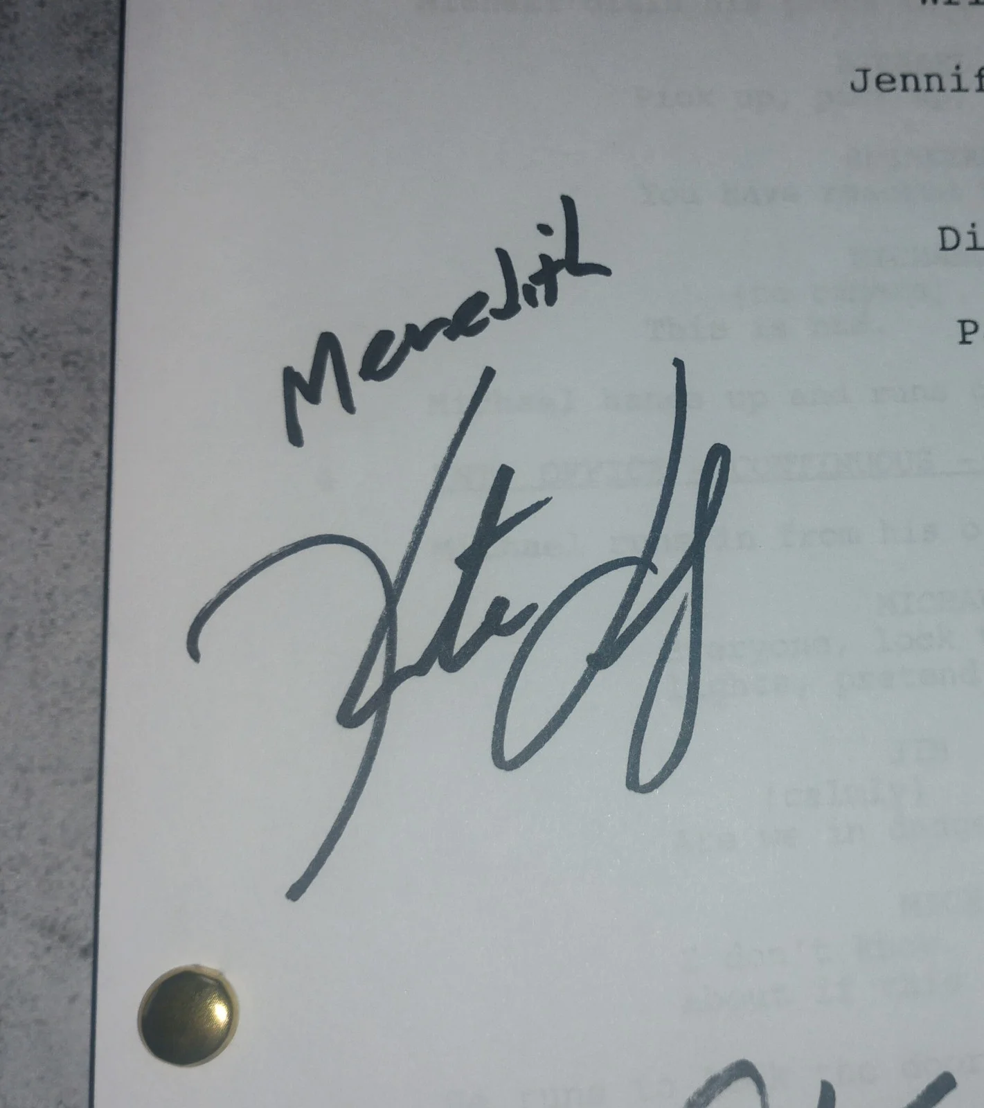 The Office Cast Signed Script JSA COA David Koechner Oscar Nunez Kate Flannery, image 3