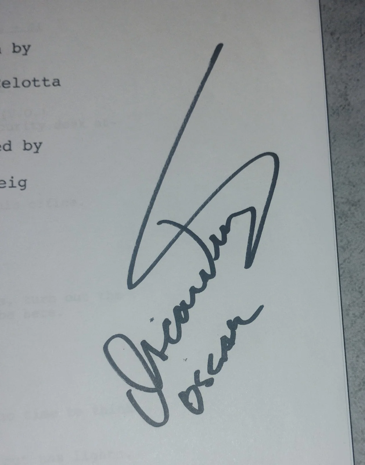 The Office Cast Signed Script JSA COA David Koechner Oscar Nunez Kate Flannery, image 5