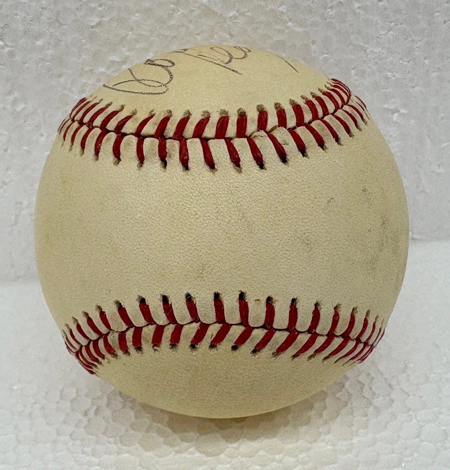 Robert Redford — Vtg Robert Redford Signed Official Charles Feeney MLB Baseball - The Natural, image 2