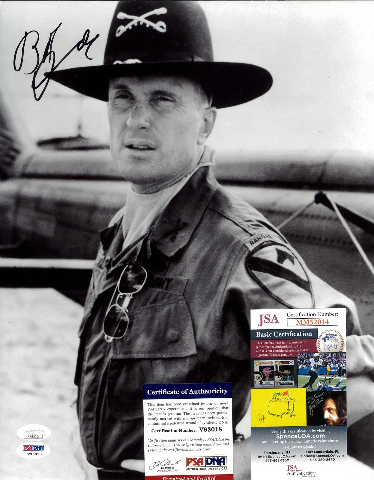 Robert Duvall — Robert Duvall Signed Apocalypse Now 11x14" Photo -PSA/DNA & James Spence JSA COA, image 3