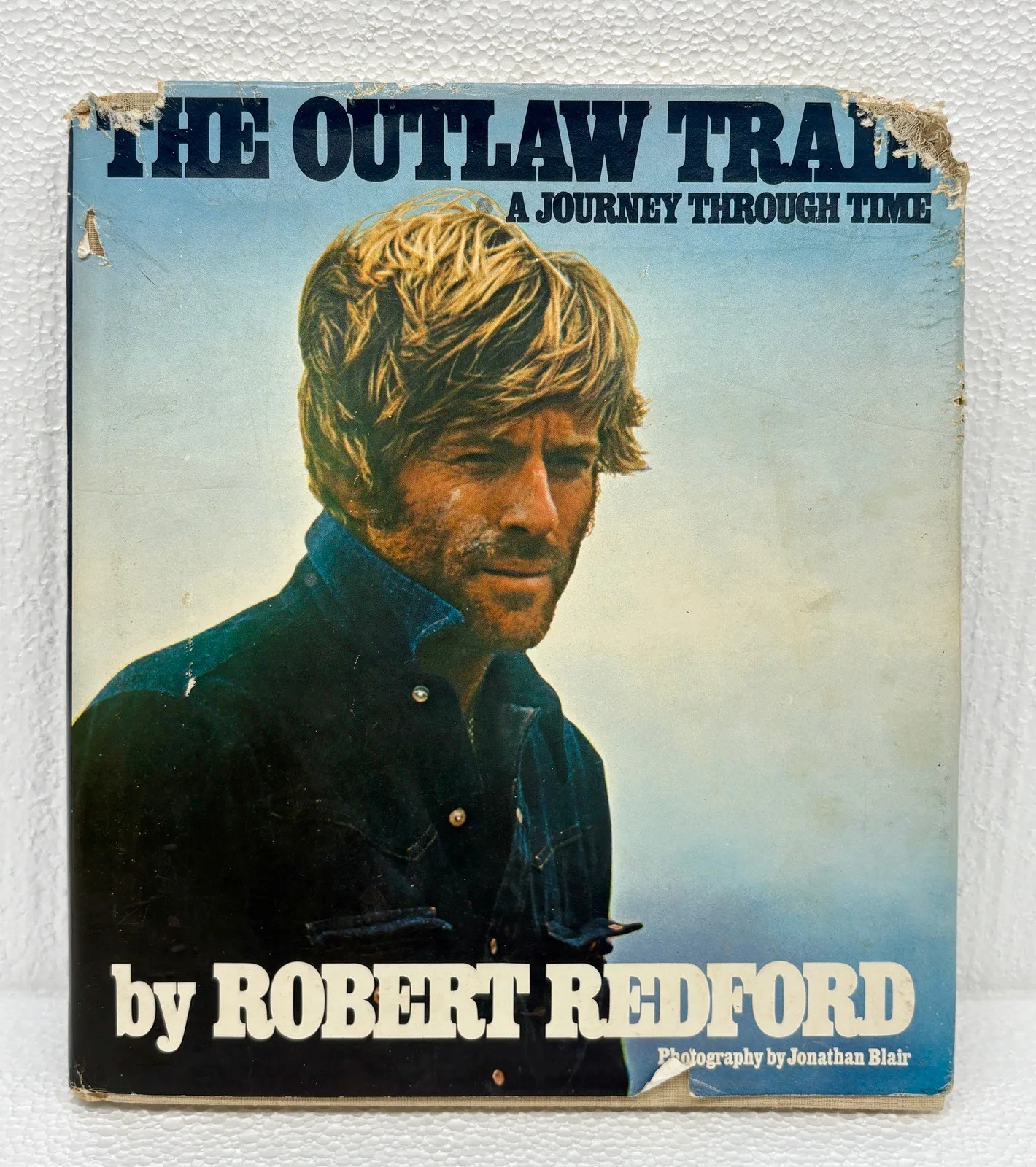Robert Redford — Vtg Robert Redford Signed 1979 The Outlaw Trail Hardcover Book - Guaranteed Auth, изображение 3