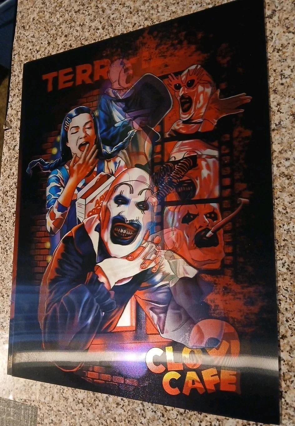 Terrifier 2 - Art Was Here 3D poster Holographic, image 2