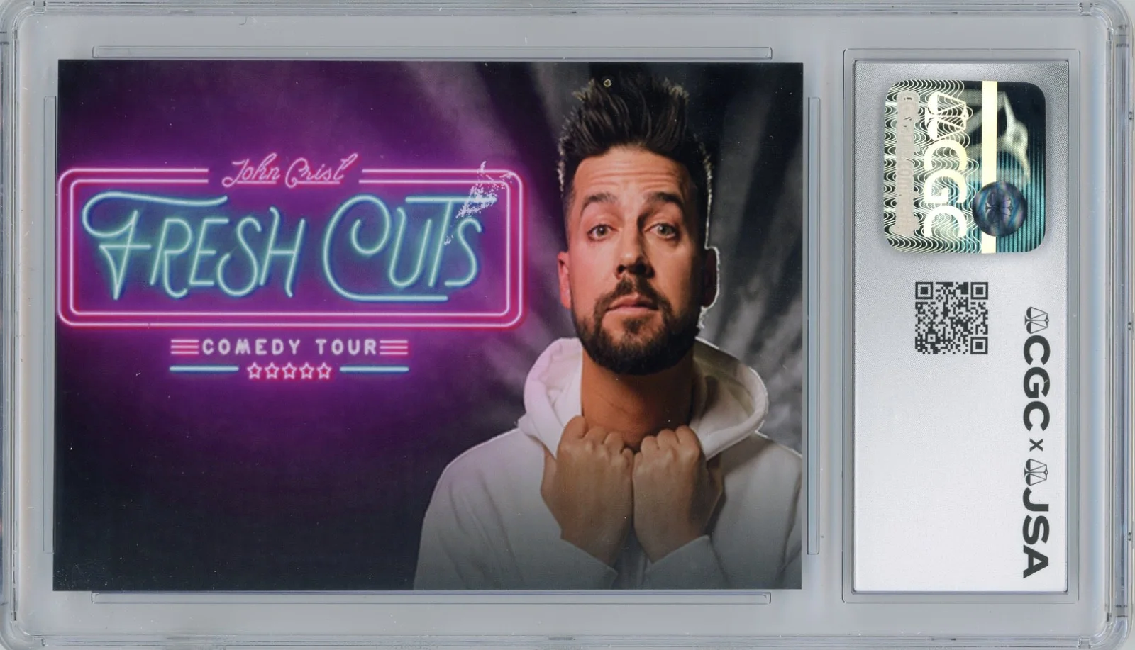 John Crist — John Crist Signed Custom Card JSA CGC Auto Autograph, image 2