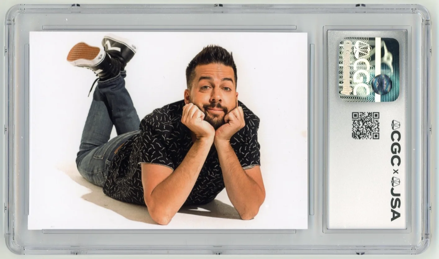 John Crist — John Crist Signed Custom Card JSA CGC Auto Autograph, image 2