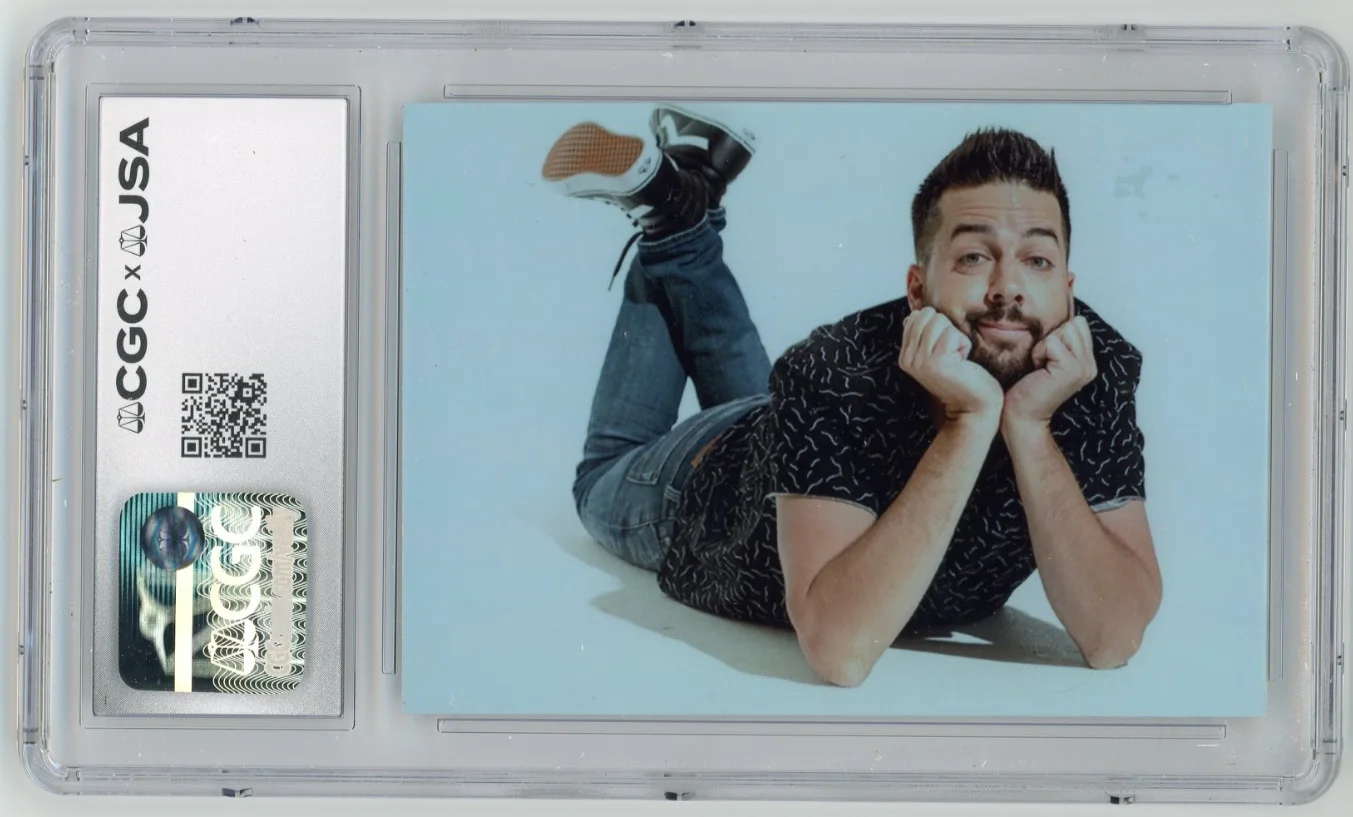 John Crist — John Crist Signed Custom Card JSA CGC Auto Autograph, image 2