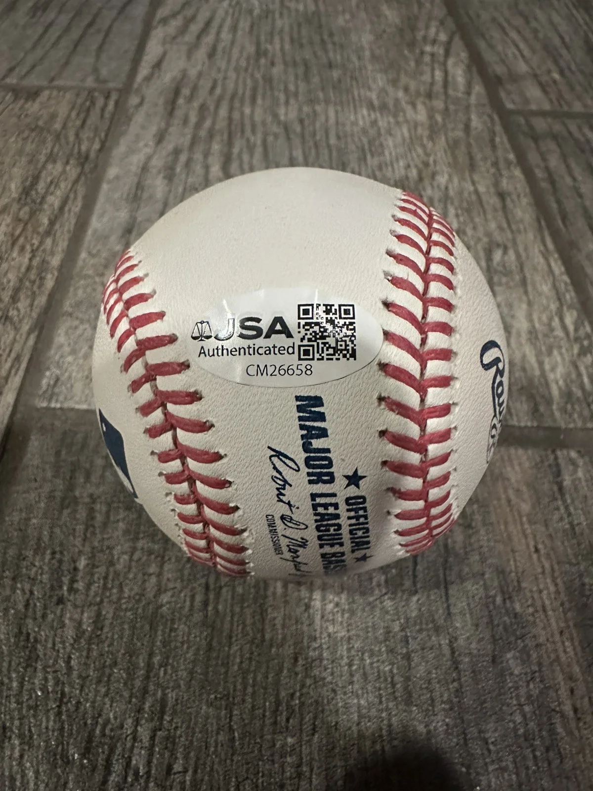 DAVID SPADE SIGNED OML BASEBALL JSA COA BENCHWARMERS AUTOGRAPHED RICHIE, image 3