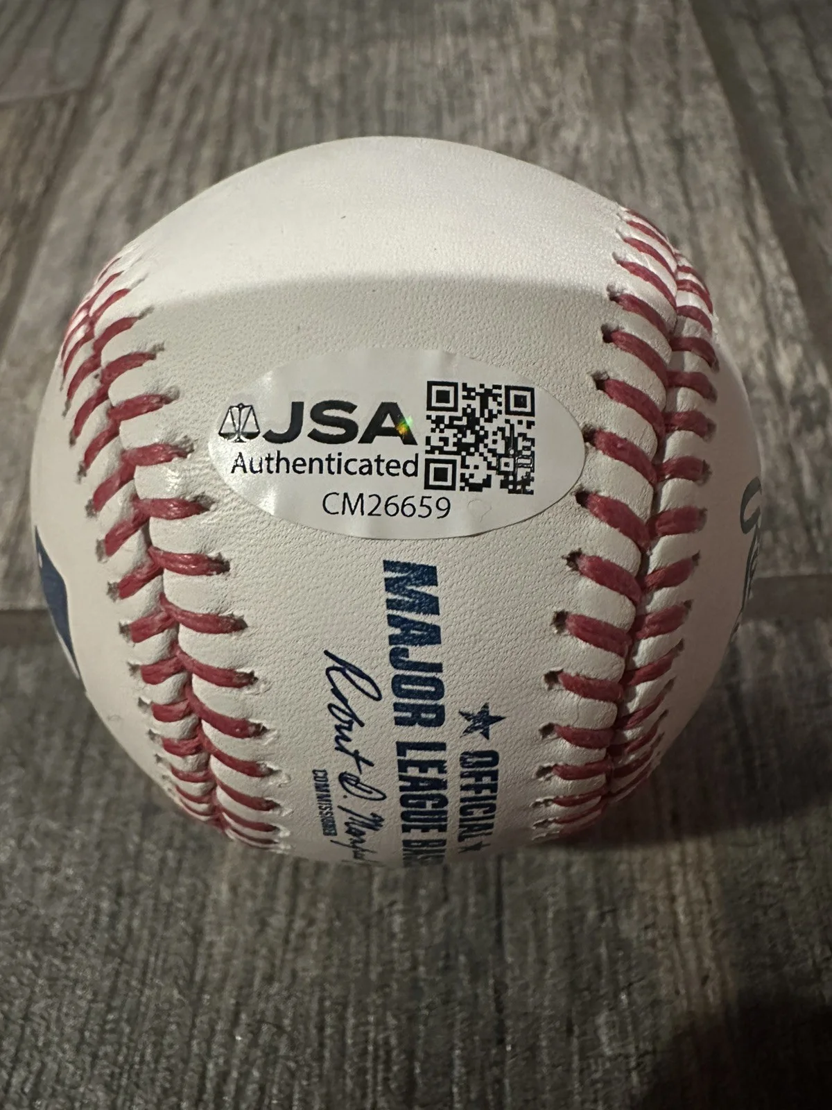 PAUL WILLIAMS SIGNED OML BASEBALL AUTOGRAPHED JSA COA SINGER ACTOR BUGSY MALONE, image 3
