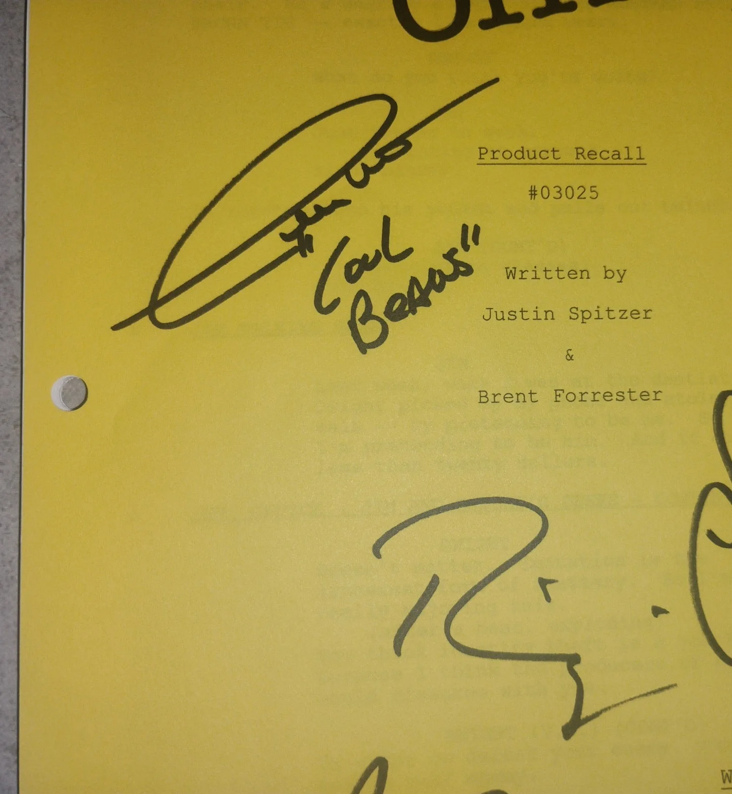 The Office 7x Cast Signed Script COA Jenna Fischer, Rainn Wilson, Creed Bratton, изображение 4
