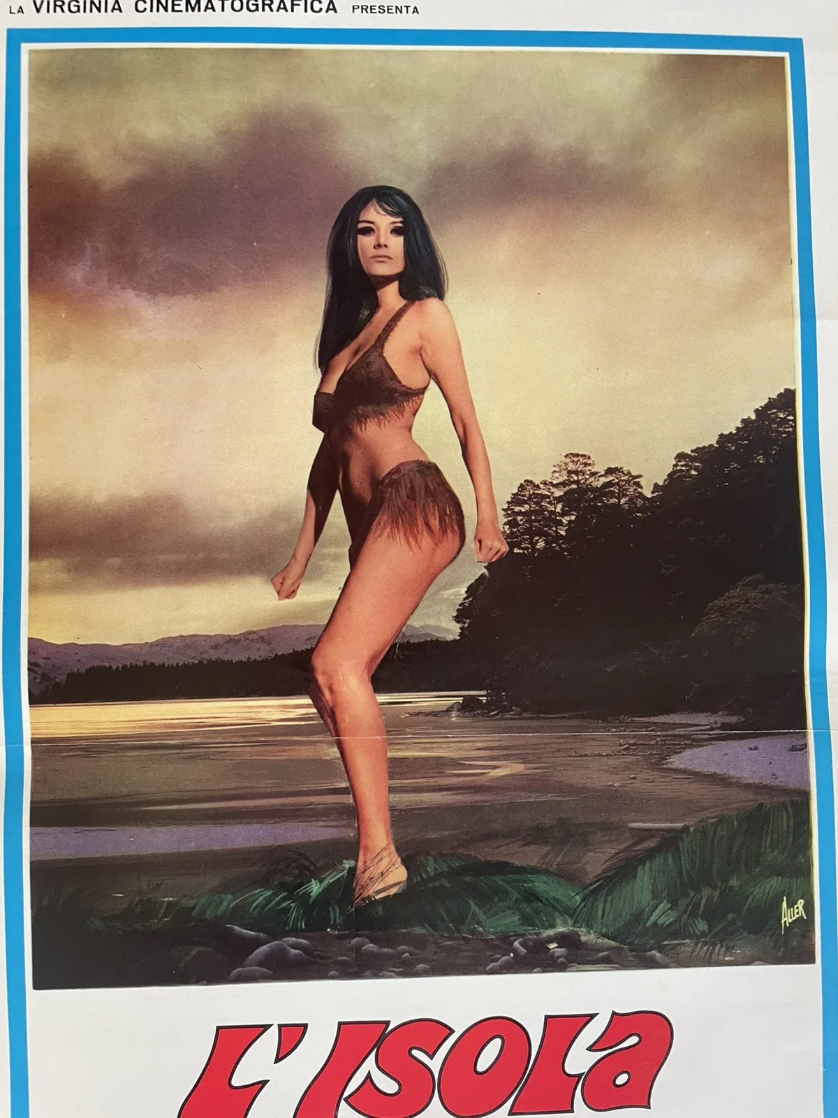 2 X Jess Franco Film Poster Original Locandina Erotic Sexy Prison Euro Trash, изображение 2