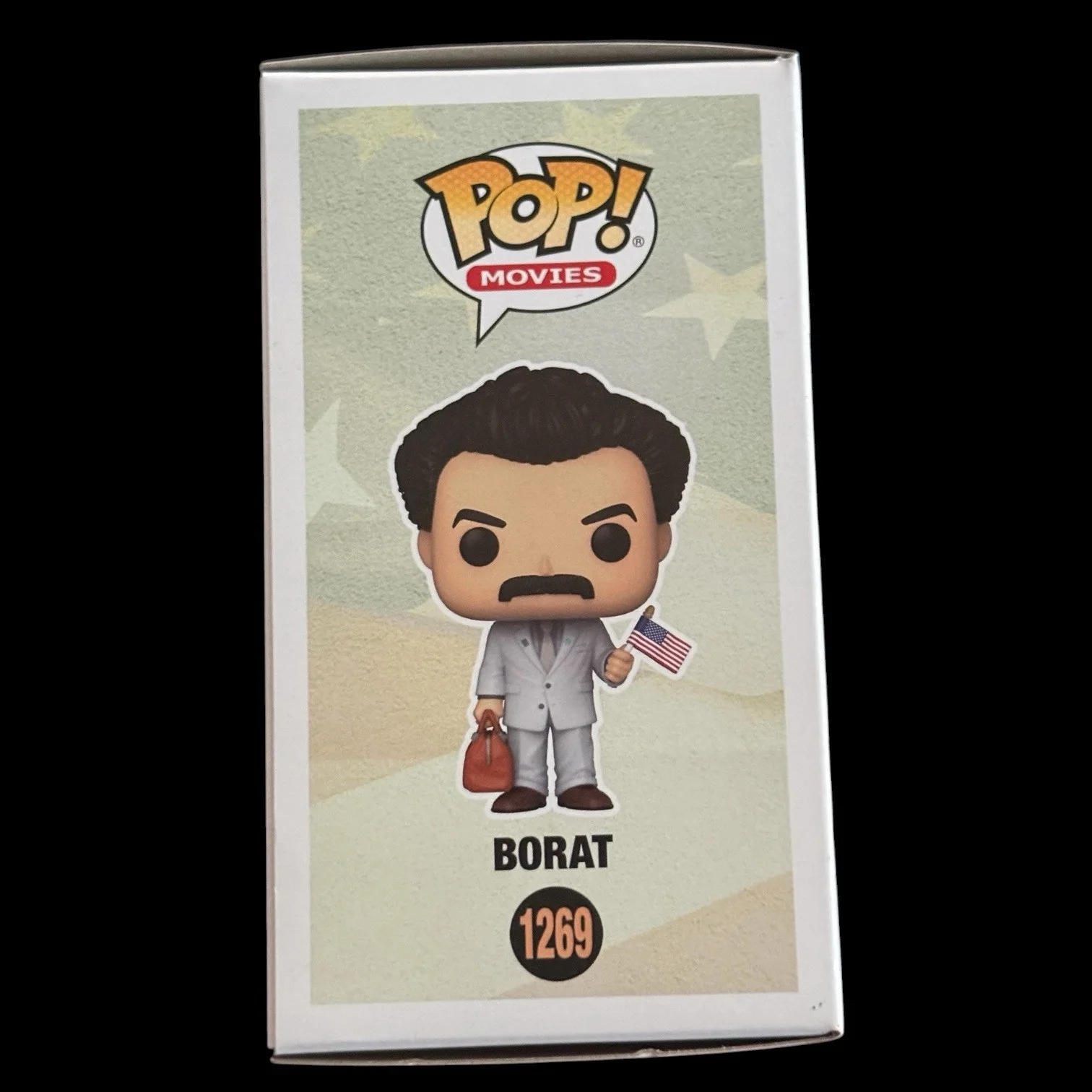 Sacha Baron Cohen Signed Borat Funko Pop #1269 PSA/DNA COA Autograph Rare, image 4