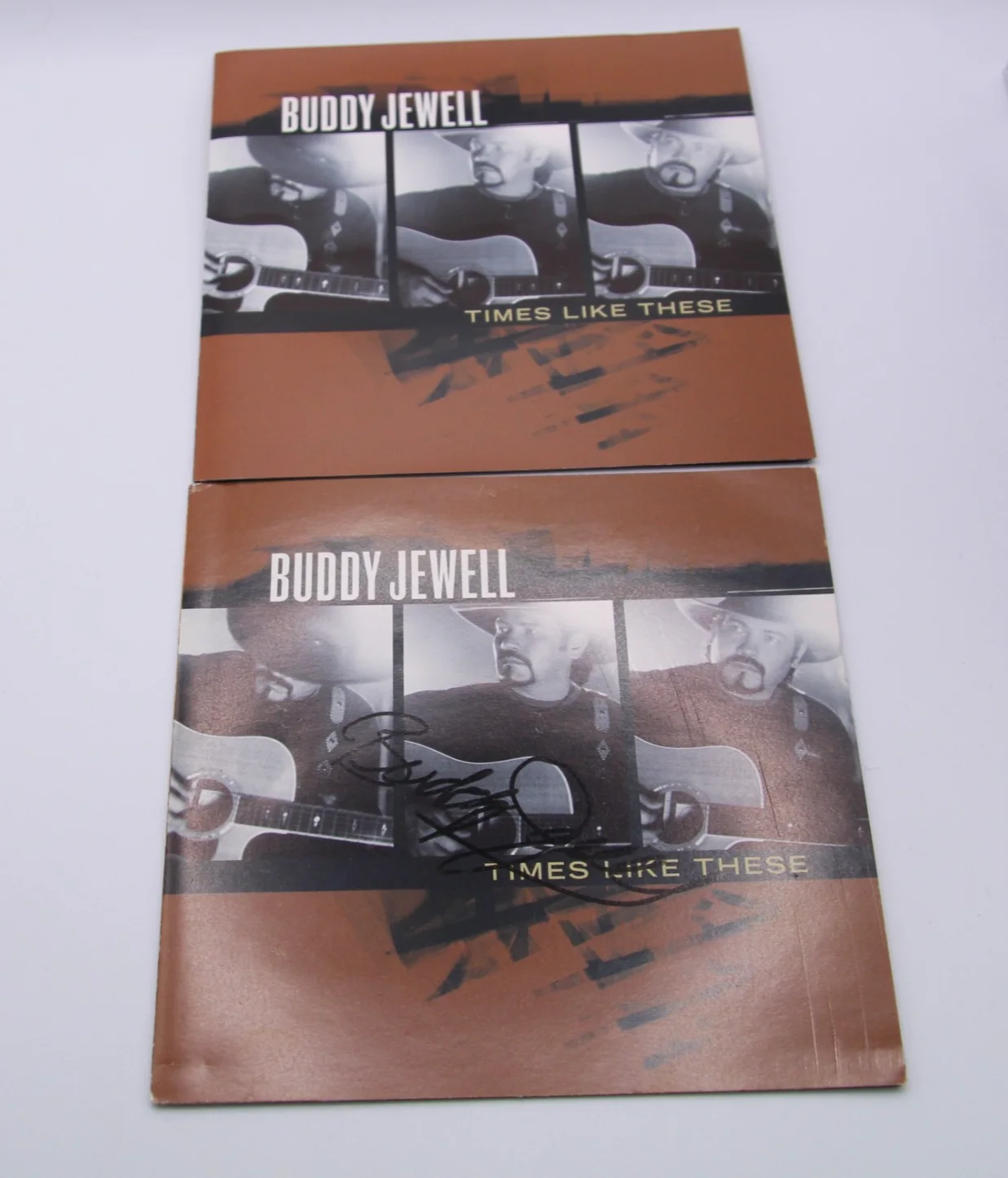 SIGNED Buddy Jewell TIMES LIKE THESE (Audio CD) Country Music Autographed, изображение 3