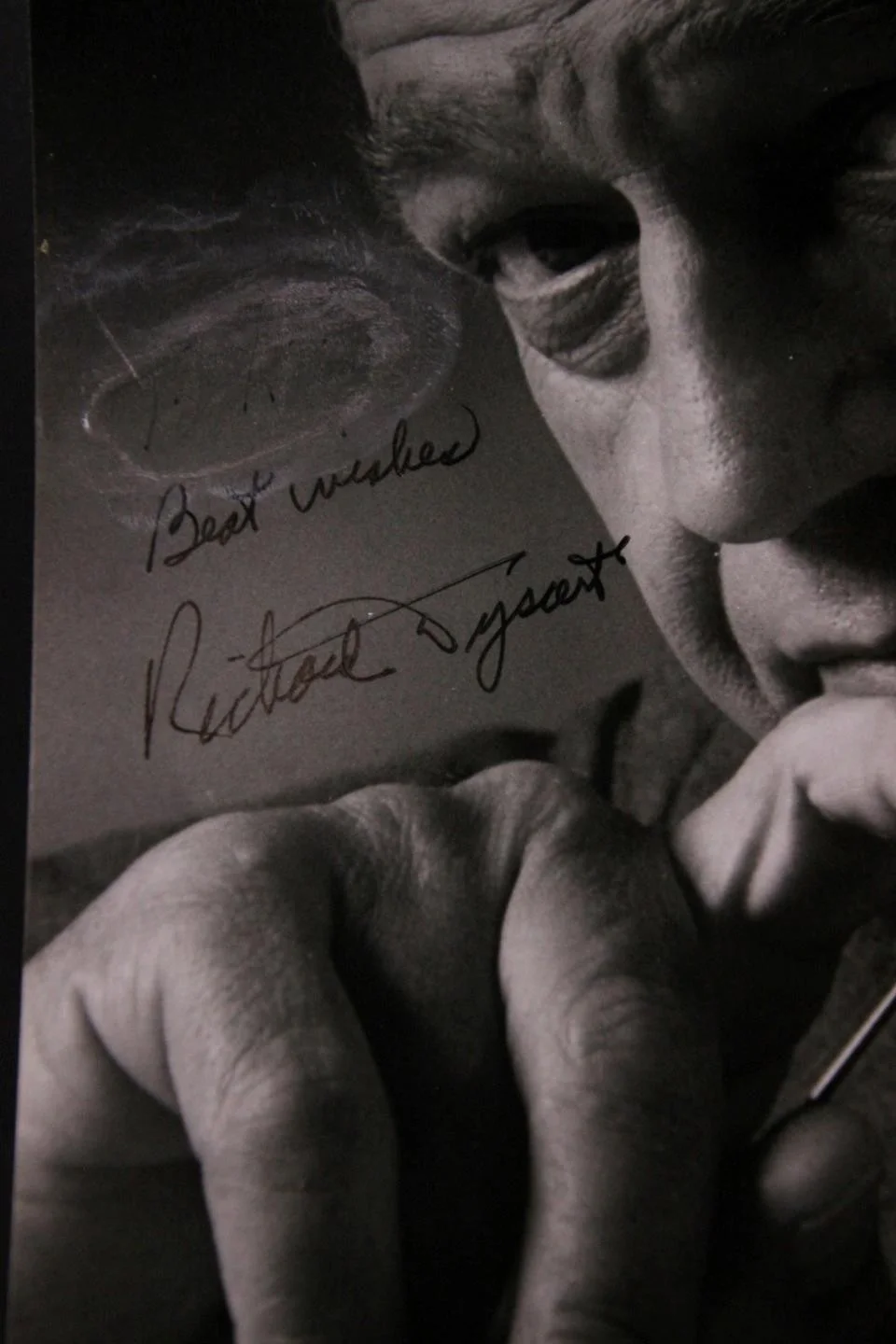 Richard Dysart — RICHARD DYSART (1929-2015) (L.A. LAW~THE THING~MASK) AUTOGRAPH PHOTO~, изображение 2
