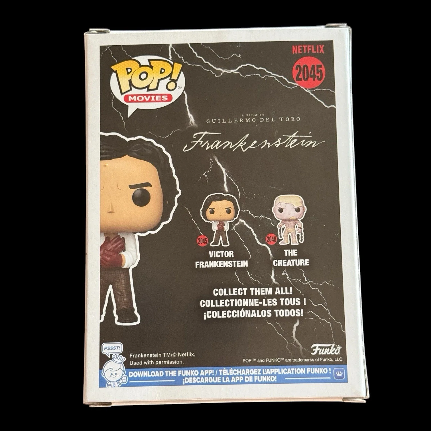 Oscar Isaac Signed Victor Frankenstein Funko Pop #2045 PSA/DNA COA Autograph, image 3