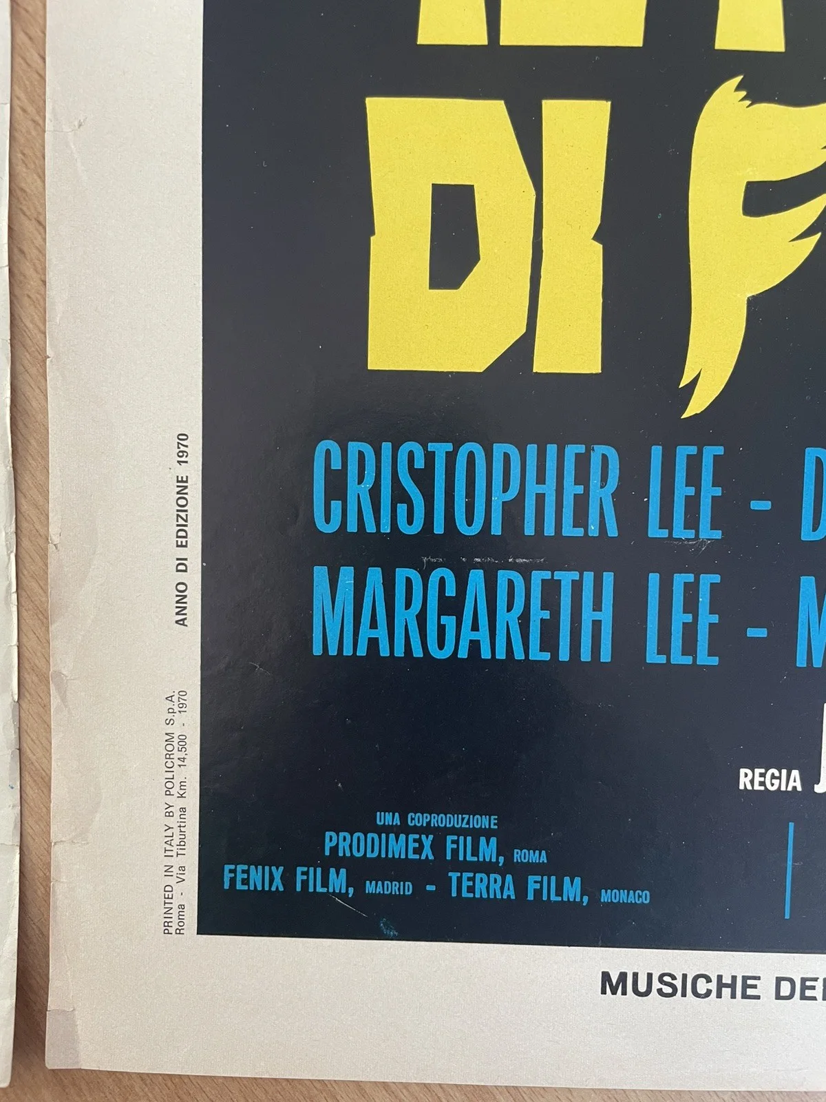 2 Jess Franco Film Poster Original Locandina Erotic Sex Justine Christopher Lee, изображение 4