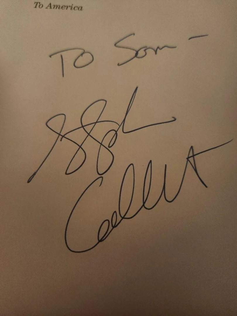 Stephen Colbert — SIGNED Stephen Colbert Signed First Edition Hardcover I Am America AUTOGRAPHED, image 2