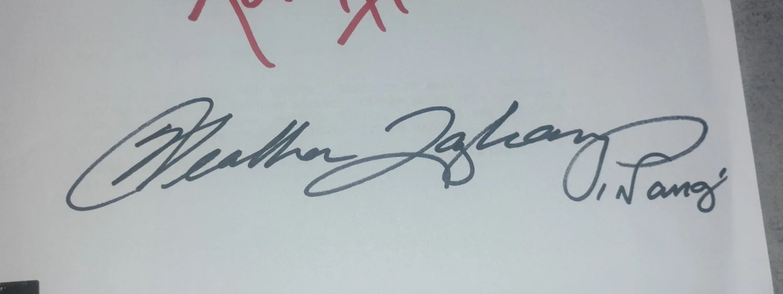 Nightmare On Elm Street Signed Script COA Robert Englund Wes Craven Nick Corri, image 3