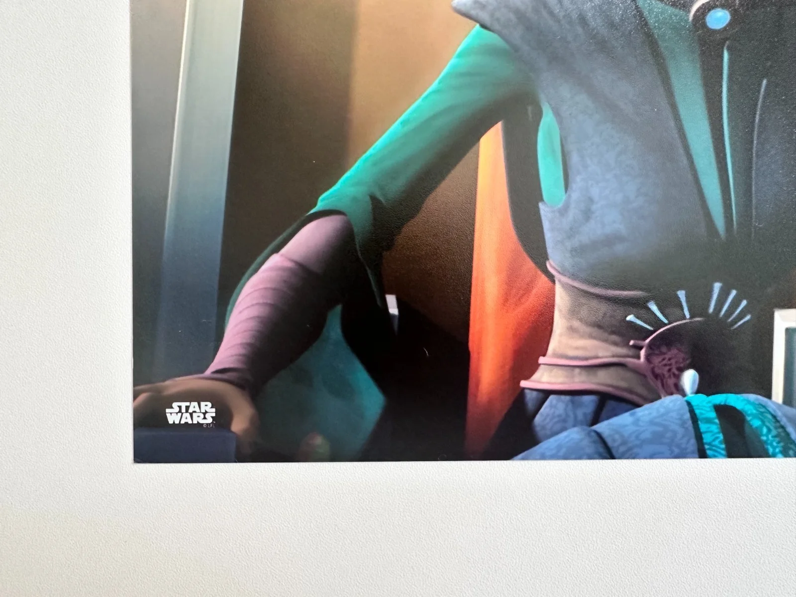 Anna Graves — Anna Graves Signed TOPPS 8x10 Star Wars: The Clone Wars Satine Kryze Autograph, image 5