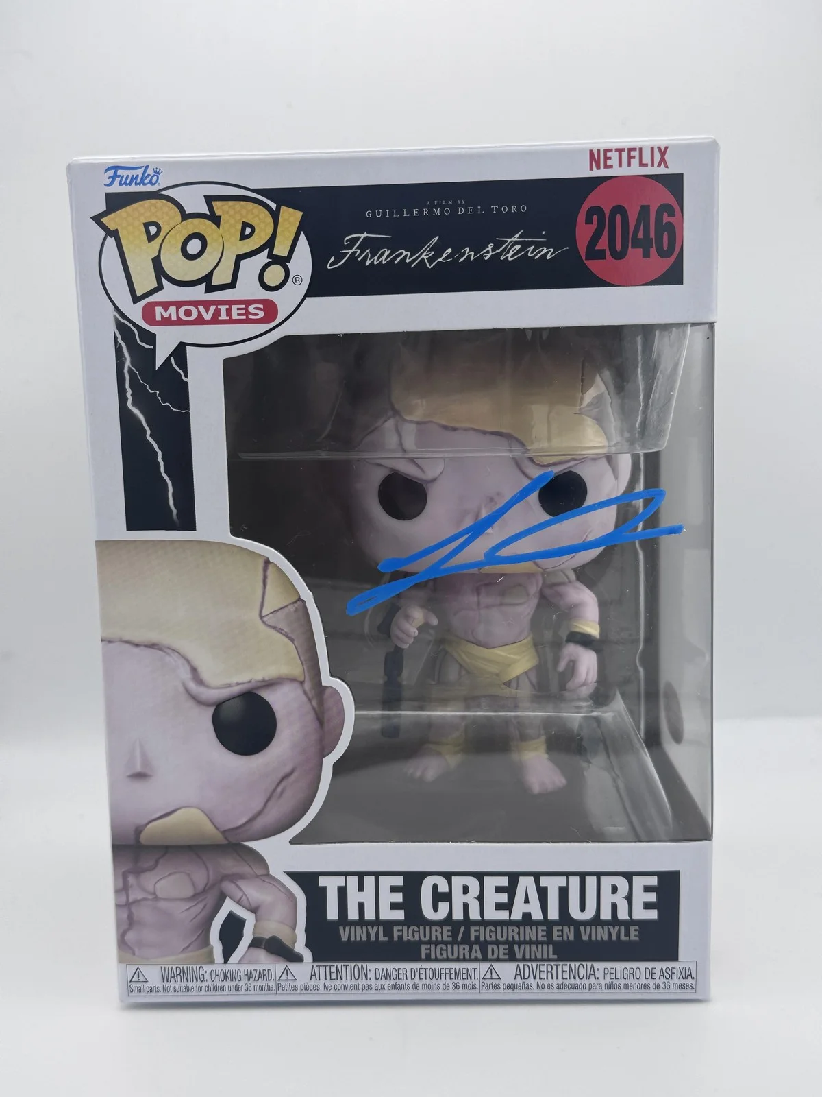 Jacob Elordi — Jacob Elordi "Frankenstein" AUTOGRAPH Signed 'The Creature' 2046 Funko Pop ACOA, изображение 2