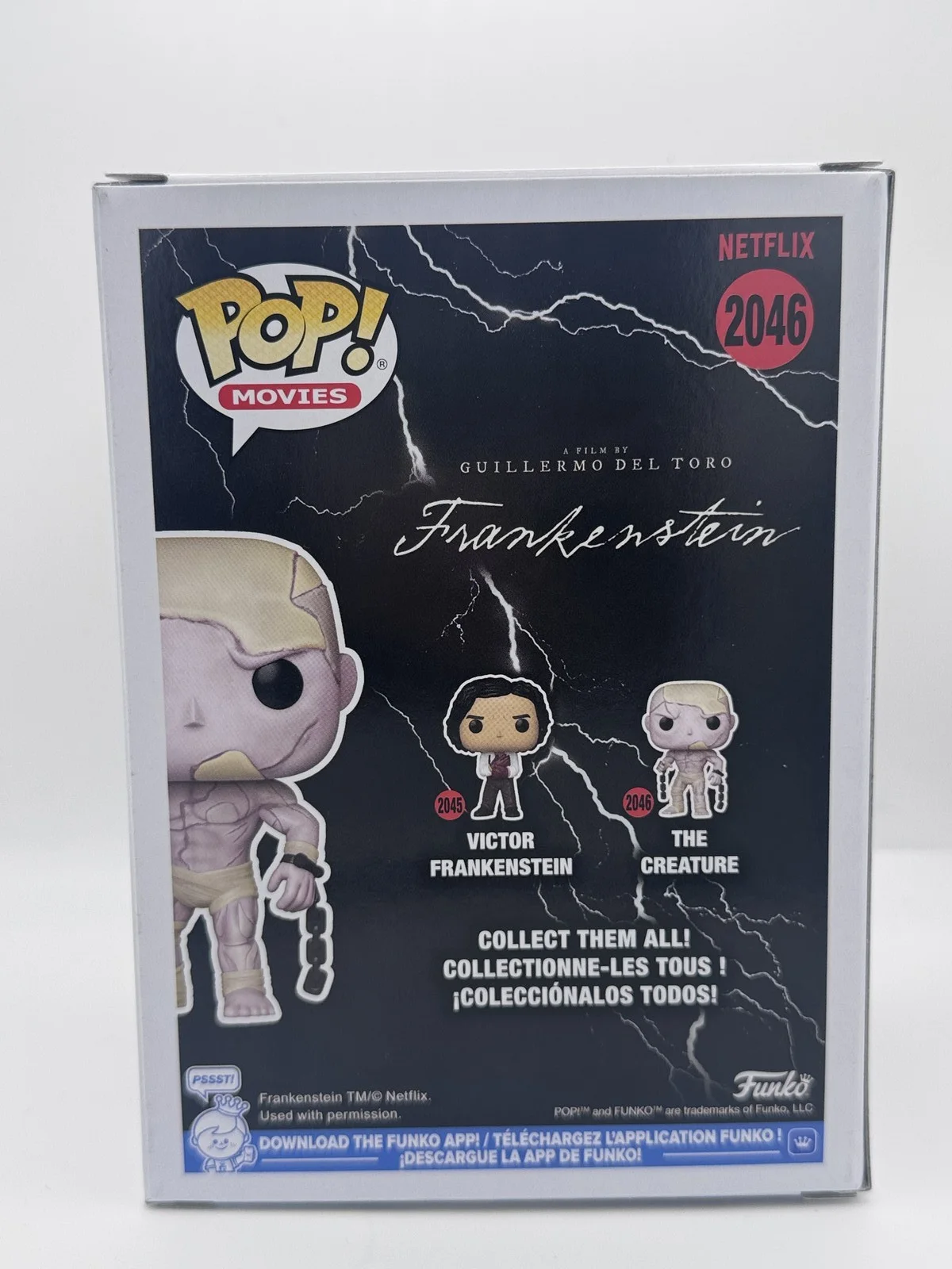 Guillermo del Toro — Guillermo del Toro "Frankenstein" AUTOGRAPH Signed Creature 2046 Funko Pop ACOA, image 4