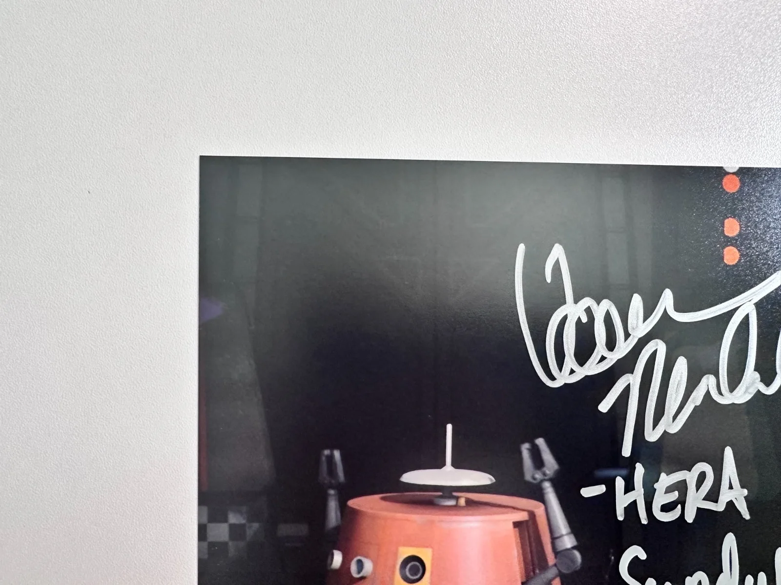 Vanessa Marshall — Vanessa Marshall Signed 8x10 Star Wars Rebels Hera Syndulla (Epilogue) Autograph, изображение 2