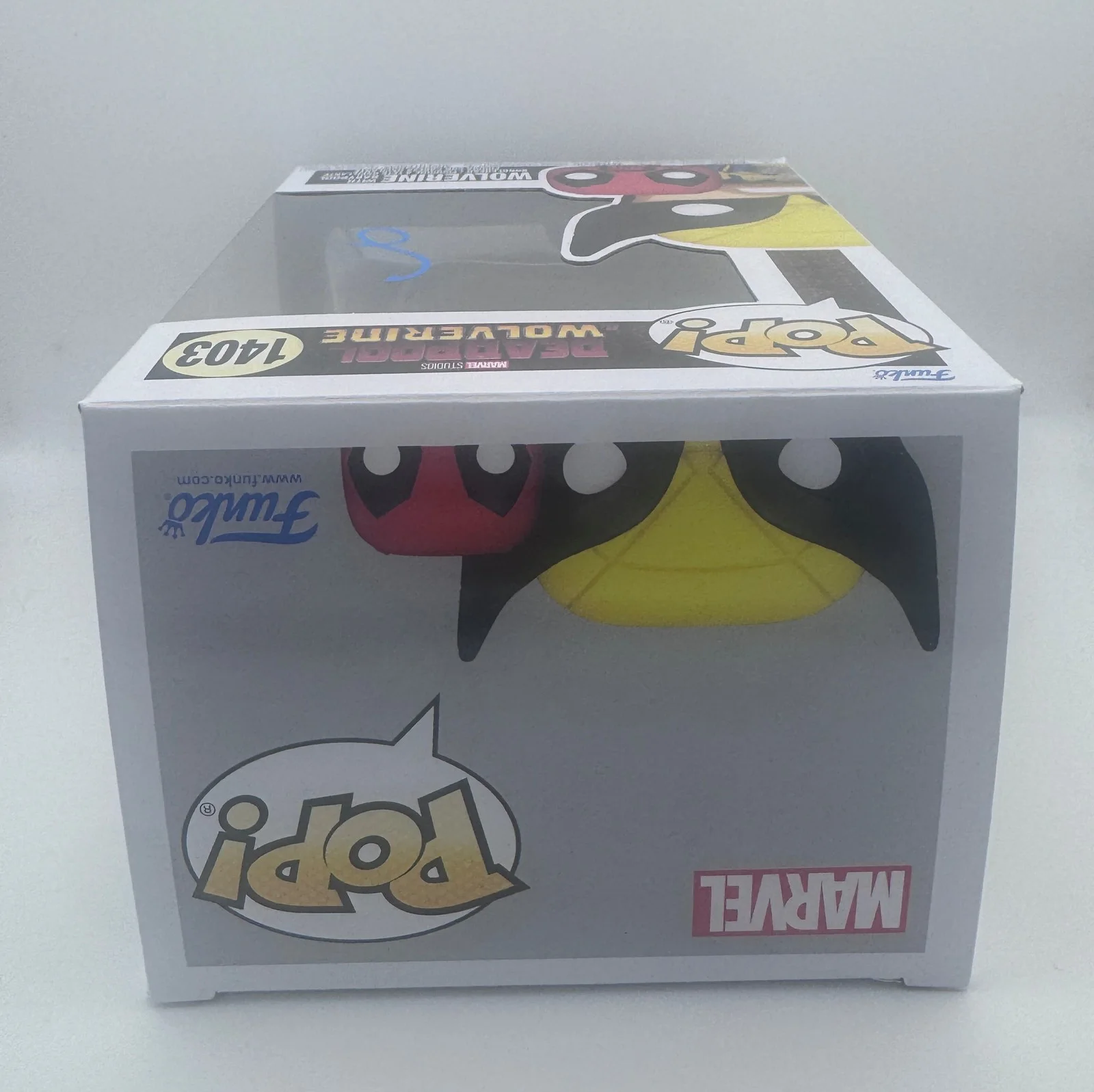 Hugh Jackman — Hugh Jackman "Deadpool & Wolverine" AUTOGRAPH Signed 'Babypool' Funko Pop ACOA, изображение 3