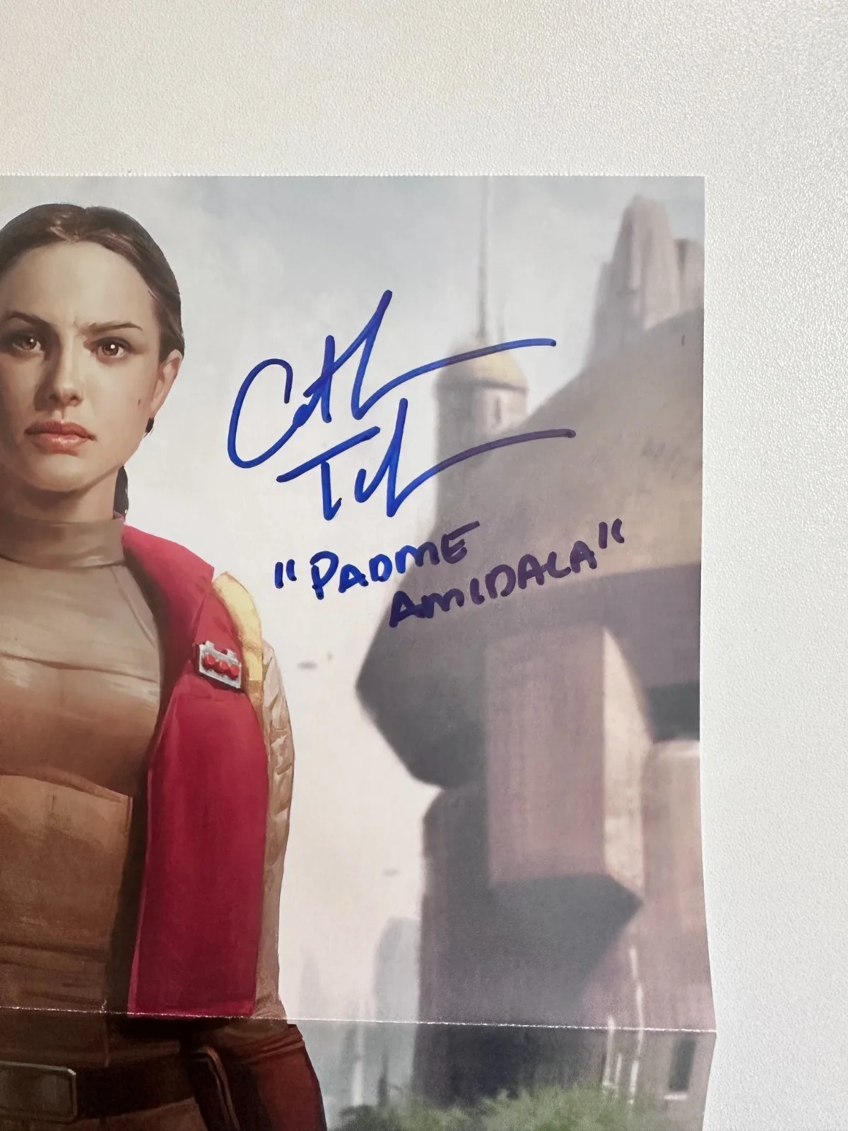 Catherine Taber — Catherine Taber Signed Star Wars Thrawn: Alliances Padme Amidala Mini Poster, изображение 3