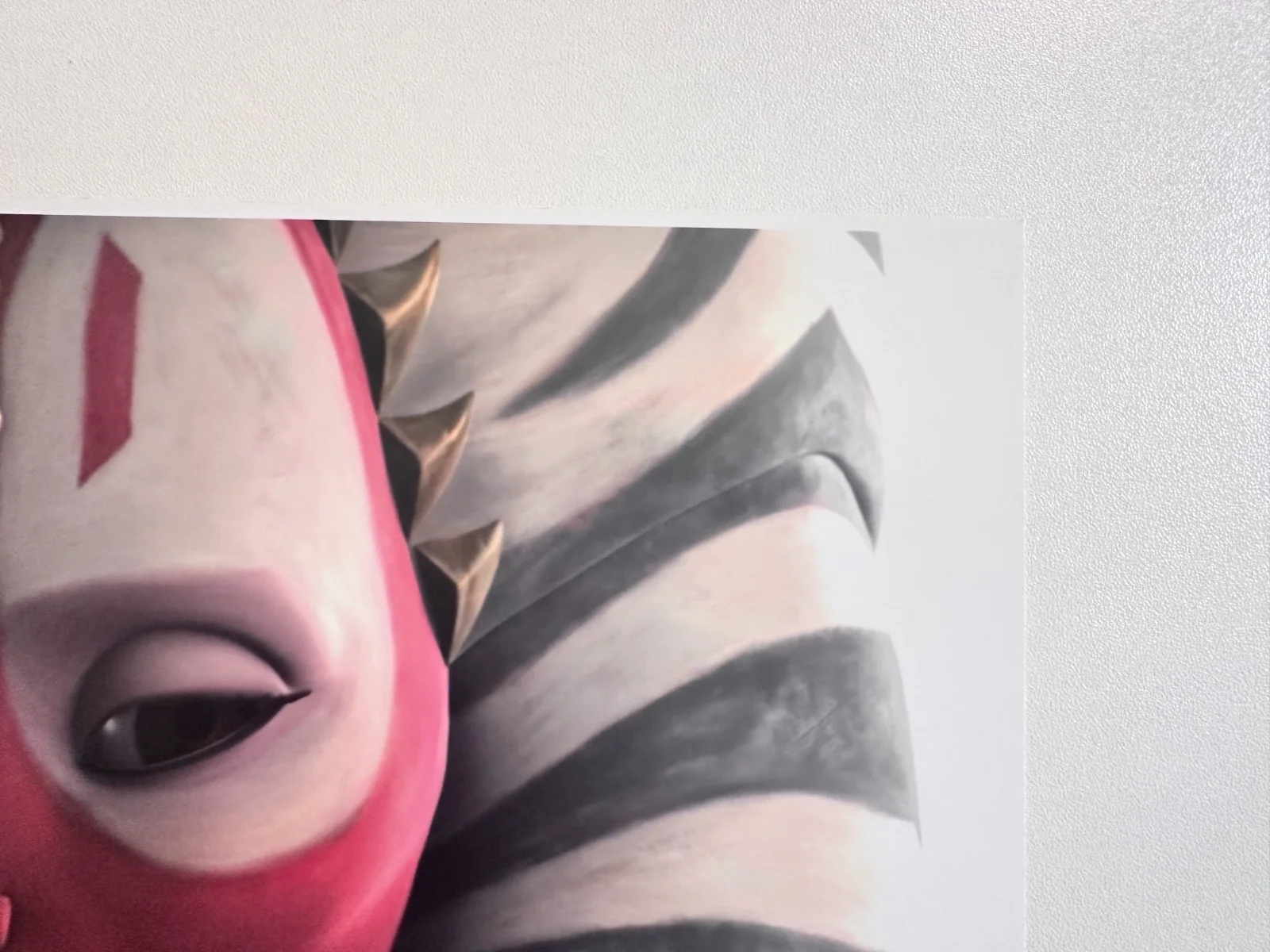 Tasia Valenza — Tasia Valenza Signed OPX 8x10 Star Wars: The Clone Wars Jedi Shaak Ti Autograph, изображение 3