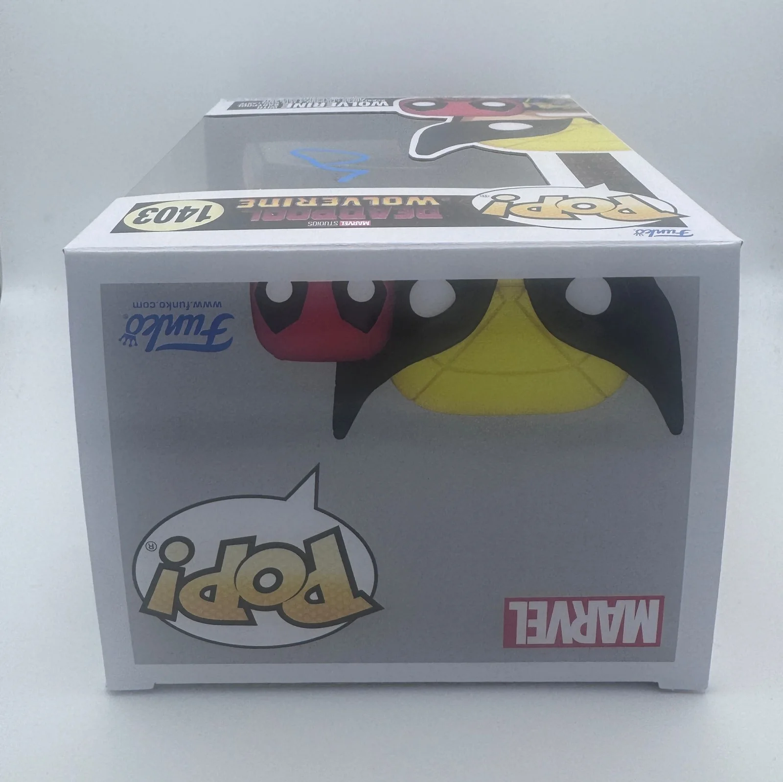 Hugh Jackman — Hugh Jackman "Deadpool & Wolverine" AUTOGRAPH Signed 'Babypool' Funko Pop B ACOA, image 3