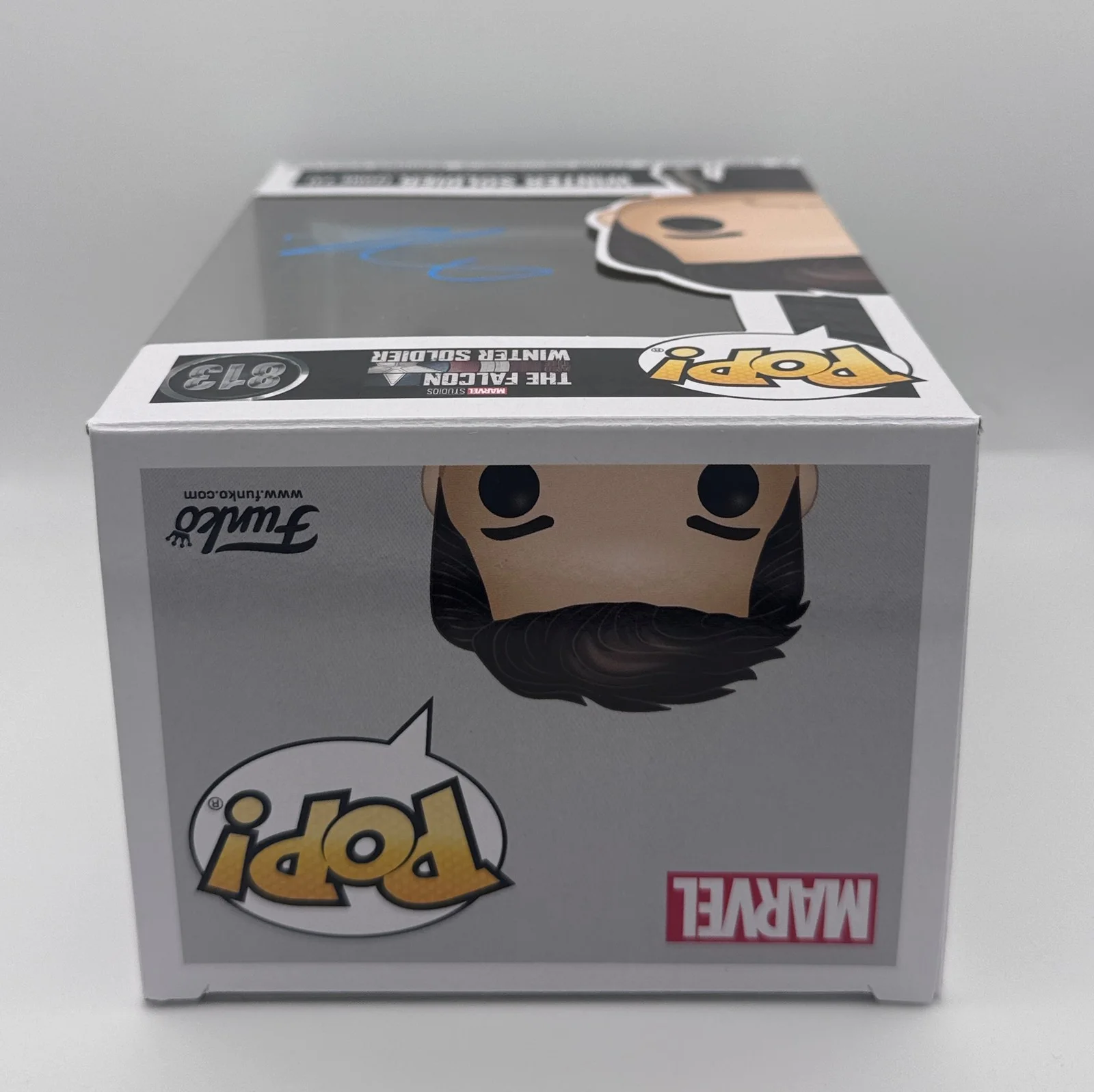 Sebastian Stan — Sebastian Stan "The Falcon and the Winter Soldier" SIGNED Zone 73 Funko Pop ACOA, изображение 3