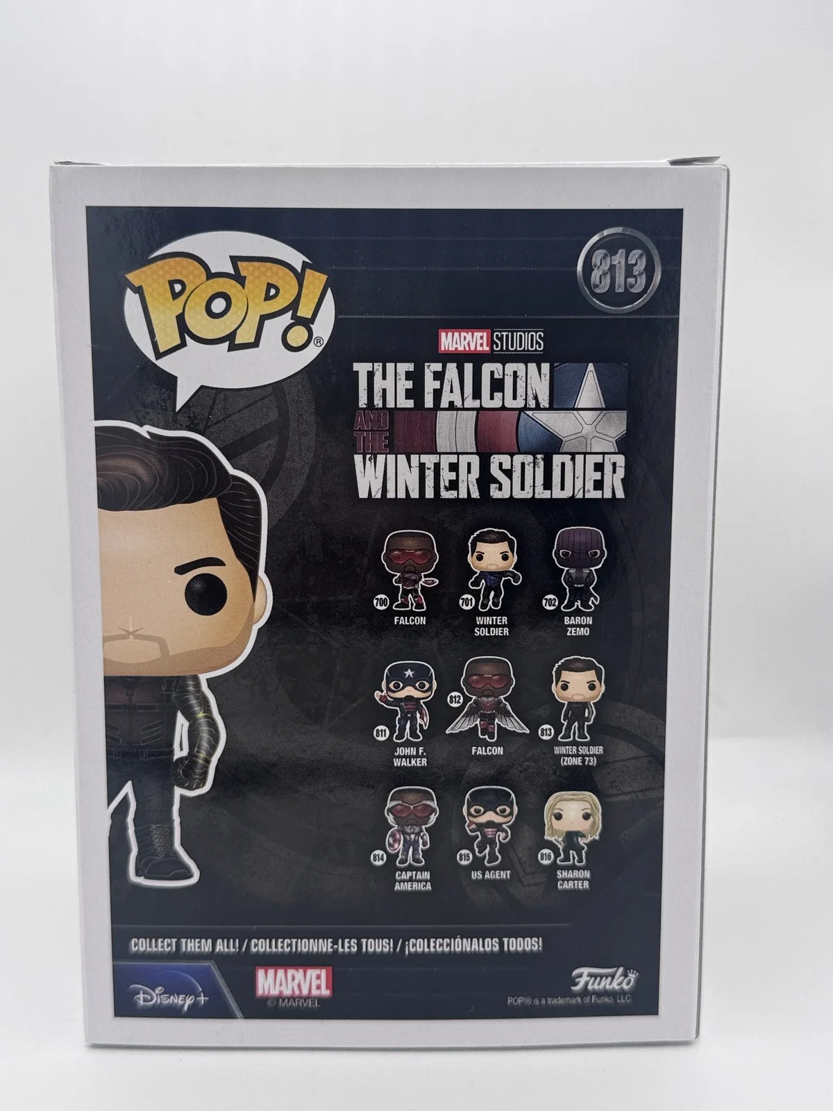 Sebastian Stan — Sebastian Stan "The Falcon and the Winter Soldier" SIGNED Zone 73 Funko Pop ACOA, изображение 4