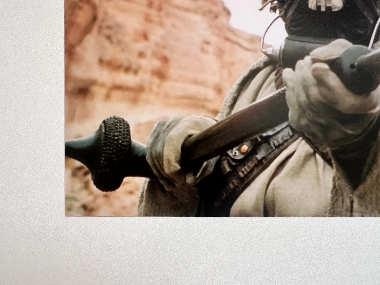 Bob Spiker — Bob Spiker Signed 8x10 Star Wars EpIV Tusken Raider Sand People Bantha Autograph, изображение 5