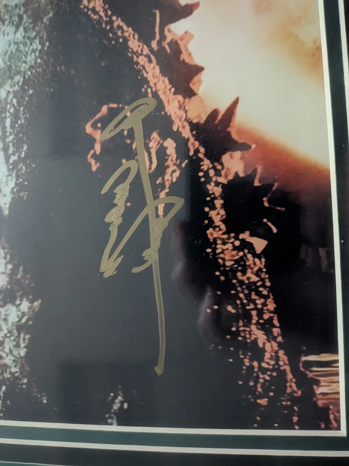 HARUO NAKAJIMA Signed 8x10 Photo Framed GODZILLA King of the Monsters BAS COA B, image 2