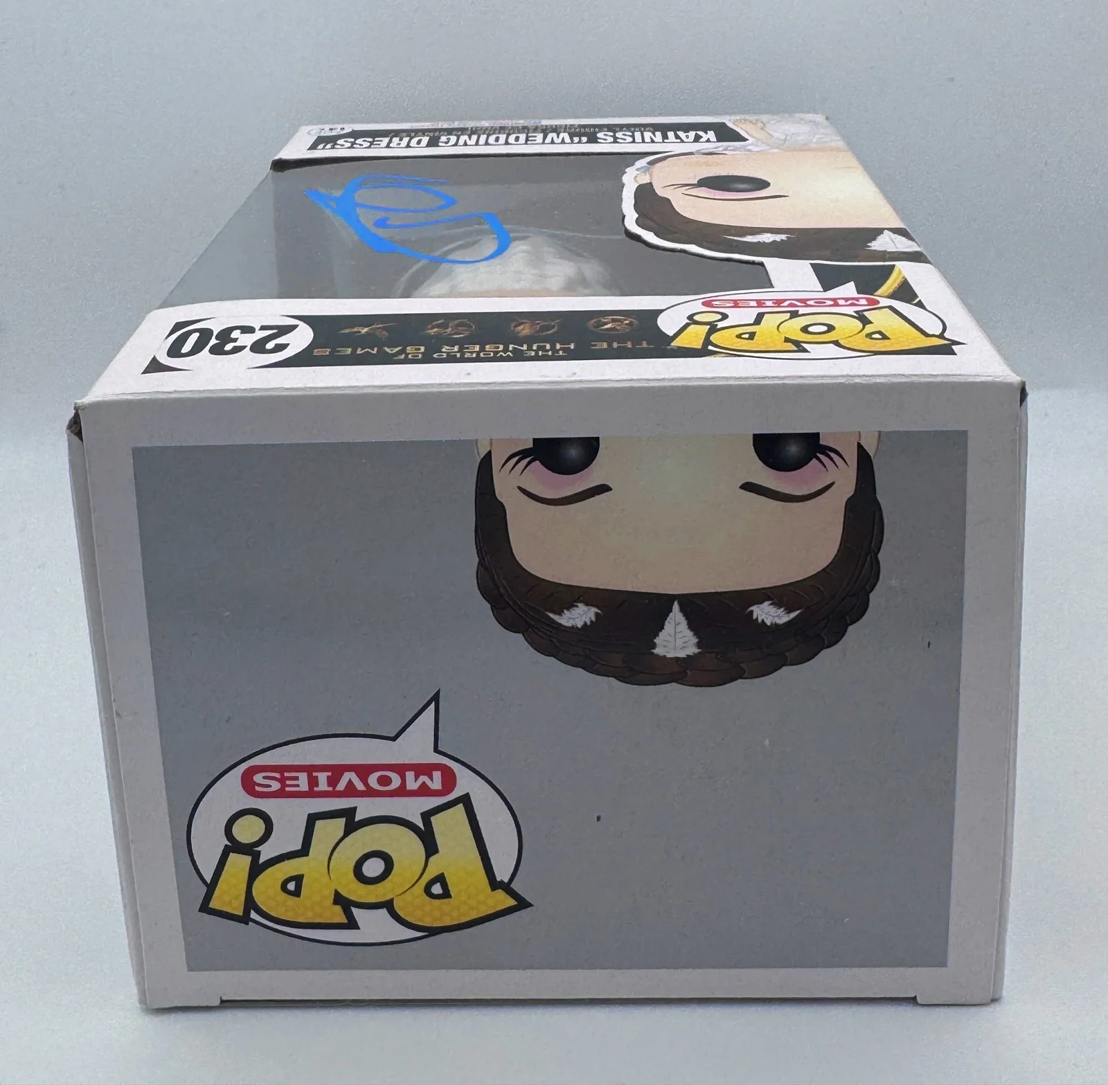 Jennifer Lawrence — Jennifer Lawrence "Hunger Games" SIGNED 'Katniss (Wedding Dress)' Funko Pop ACOA, изображение 3