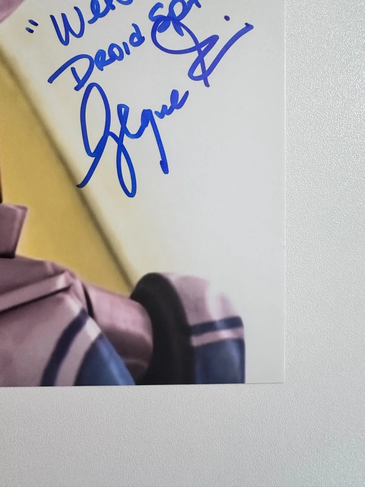 Angelique Perrin — Angelique Perrin Signed 8x10 Star Wars: The Clone Wars Spa Droids Autograph, изображение 4