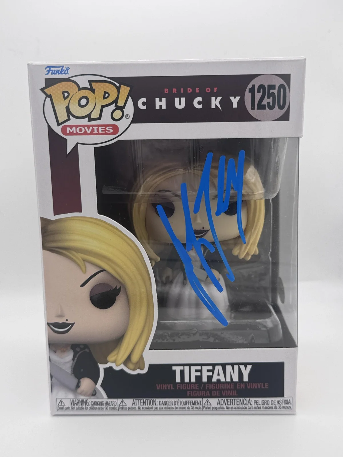 Jennifer Tilly — Jennifer Tilly "Bride of Chucky" AUTOGRAPH Signed Tiffany 1250 Funko Pop B ACOA