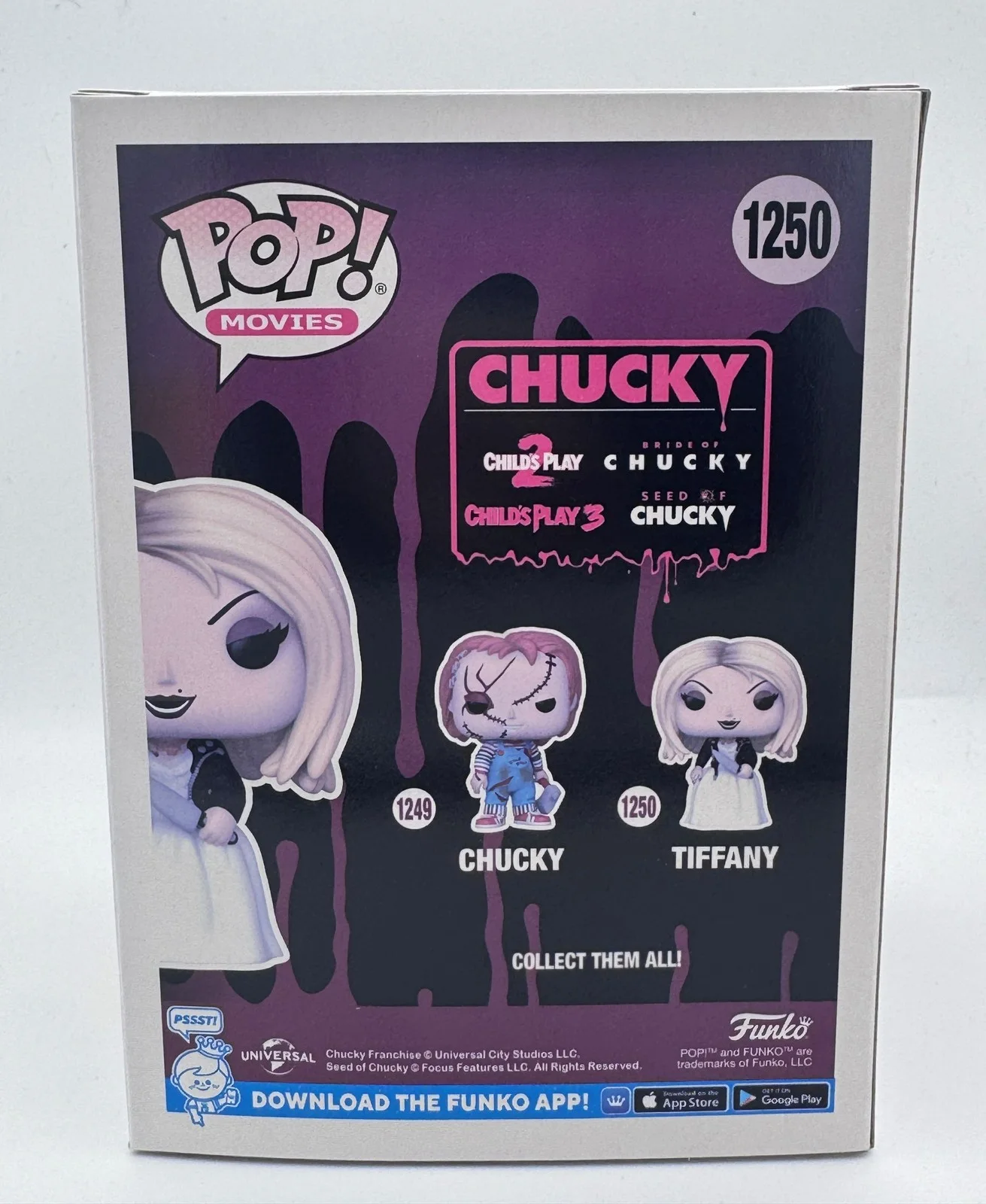 Jennifer Tilly — Jennifer Tilly "Bride of Chucky" AUTOGRAPH Signed Tiffany 1250 Funko Pop B ACOA, изображение 4